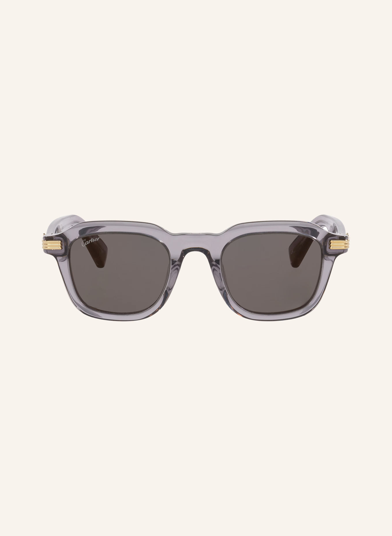 Cartier Sonnenbrille 6L001855: GRAU/ GRAU