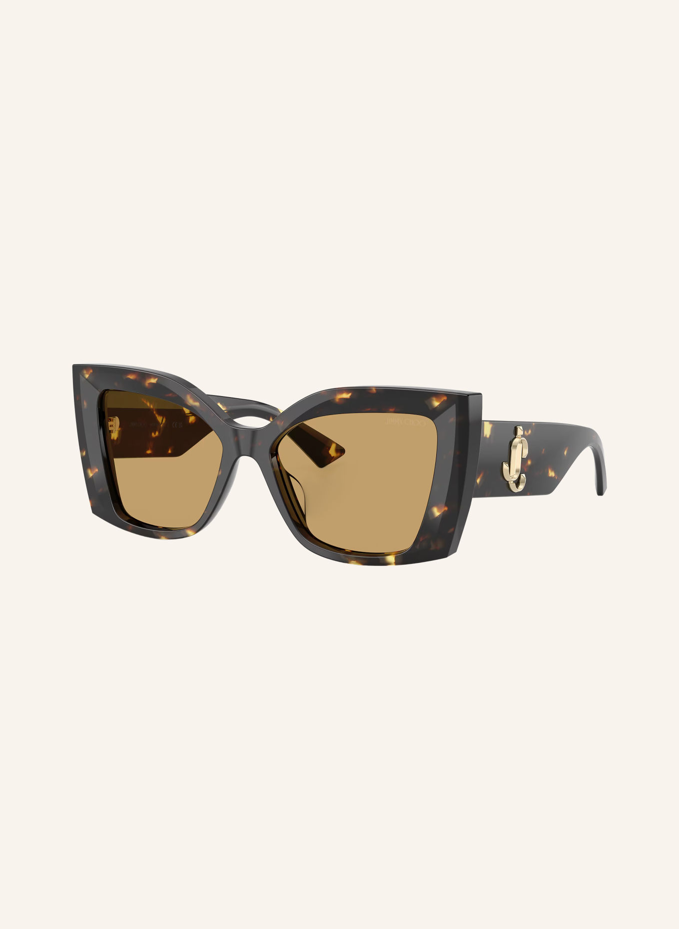 JIMMY CHOO Solglasögon JC5074U: HAVANA/BRUN