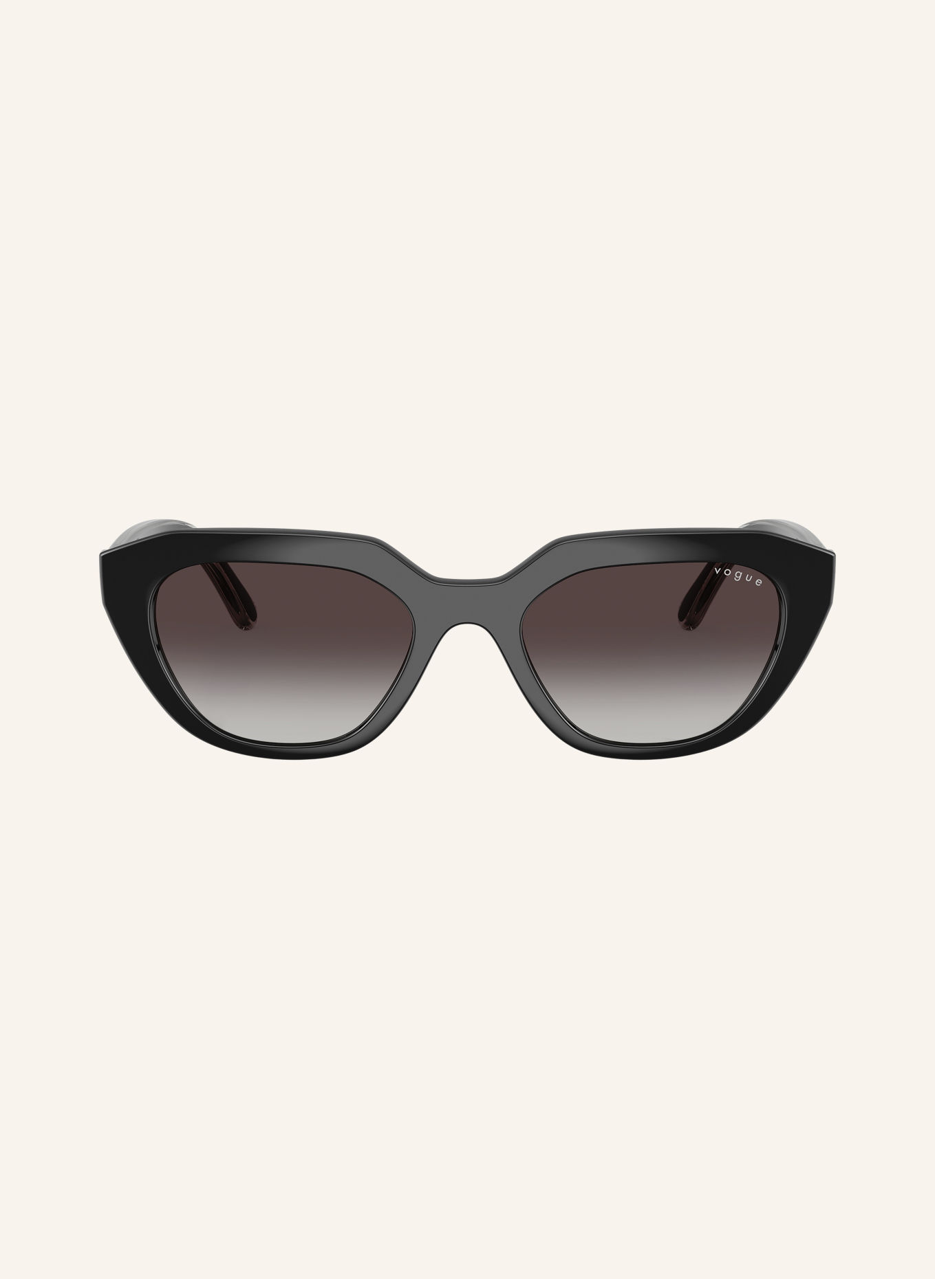 VOGUE Zonnebril VO5711S: ZWART/GRIJS VERLOOP