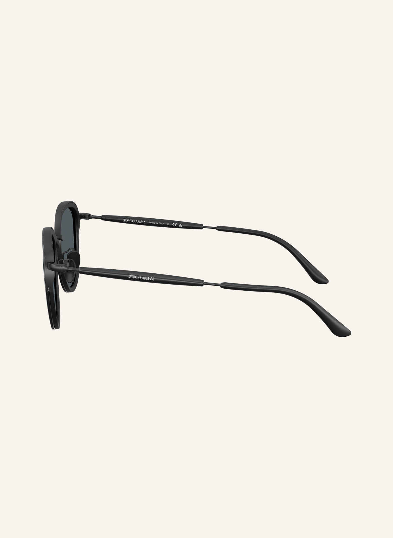 GIORGIO ARMANI Sonnenbrille AR6176: MATT SCHWARZ/ DUNKELGRAU