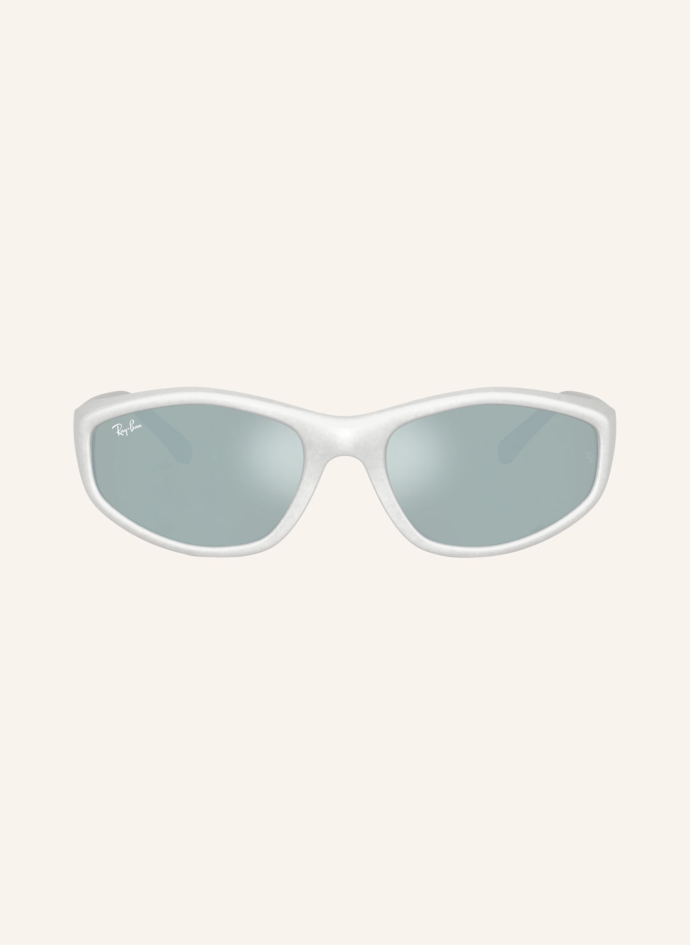 Ray-Ban Solbrille RB2228F: SØLV/MØRKEGRØN SPEJLET