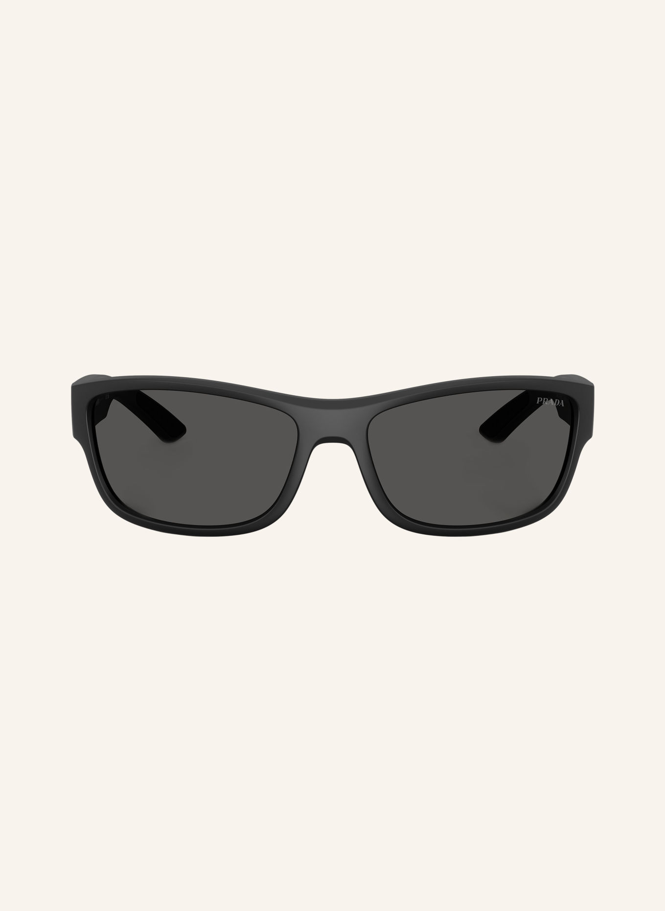 PRADA LINEA ROSSA PS C04S Sunglasses: MATTE BLACK/ DARK GRAY