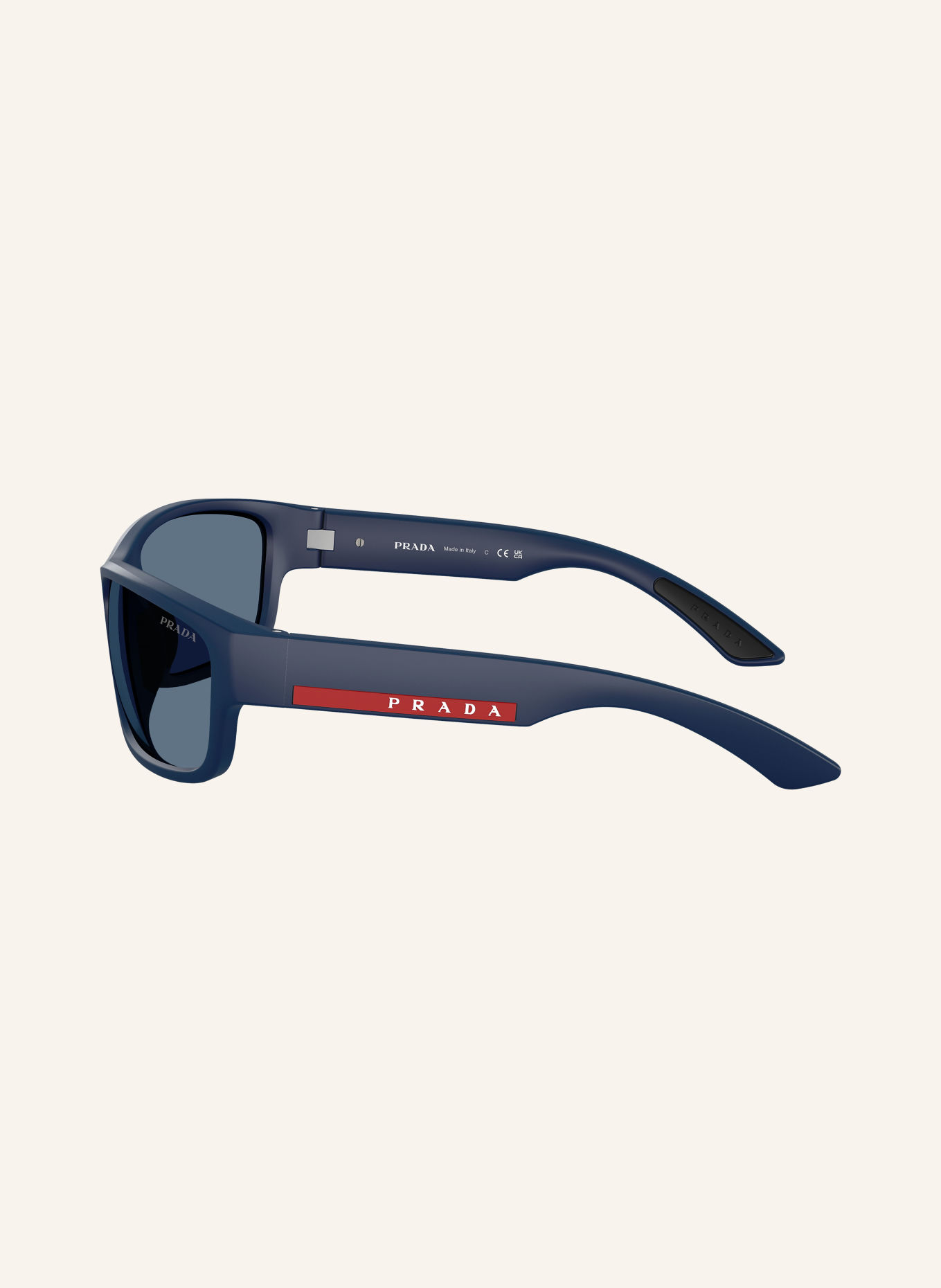 PRADA LINEA ROSSA Zonnebril PS C04S: BLAUW/ DONKERBLAUW