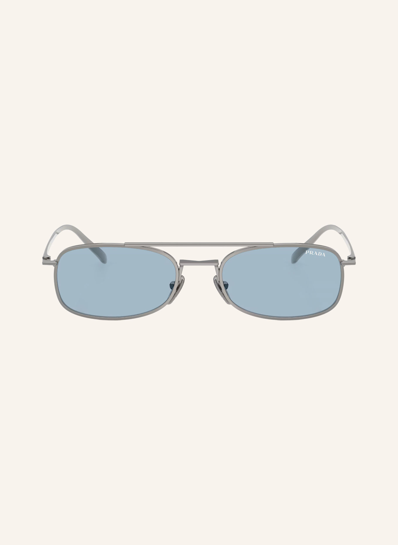 PRADA Sonnenbrille PR D59S: PLATIN/ BLAU