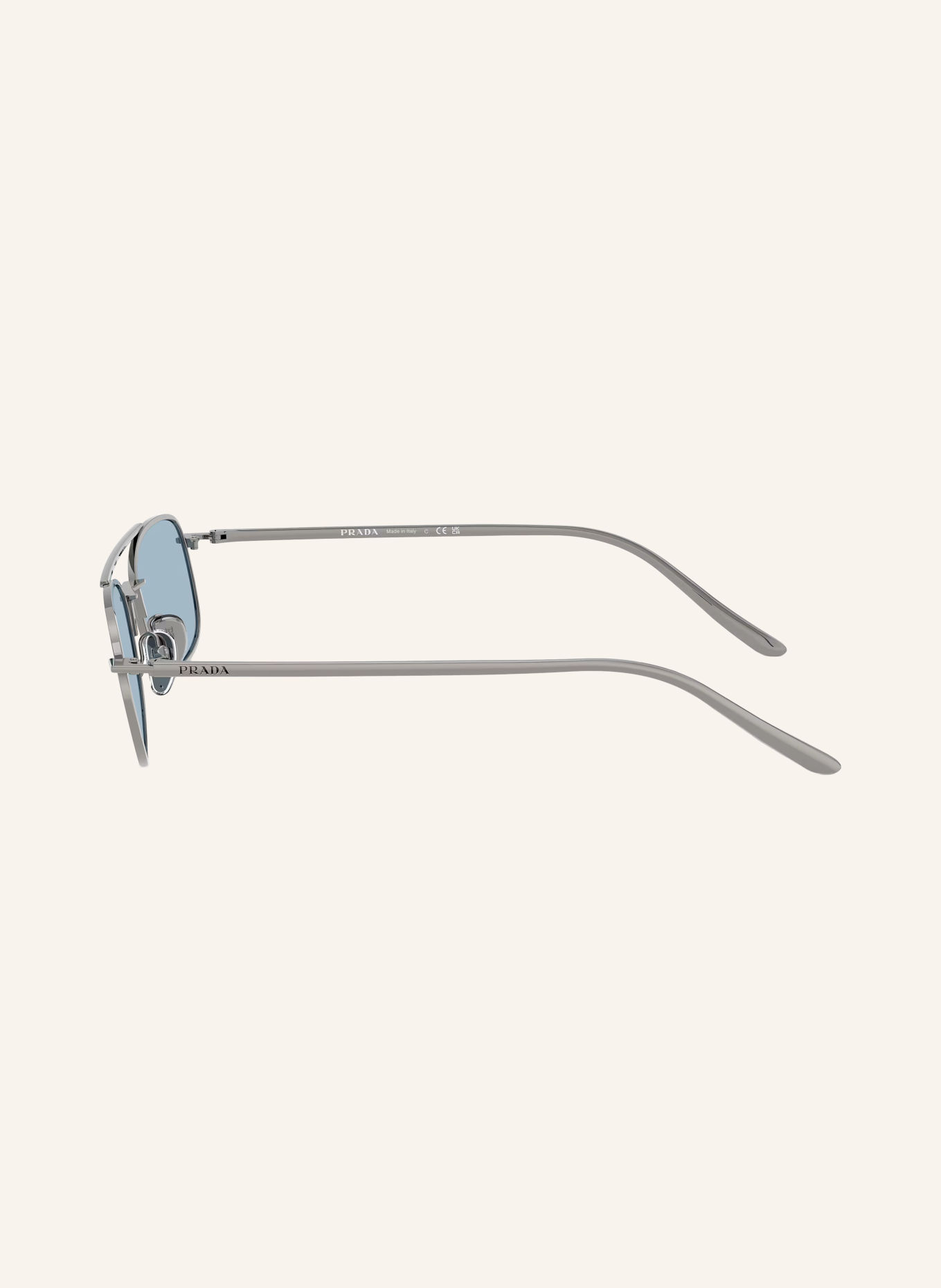 PRADA Sonnenbrille PR D59S: PLATIN/ BLAU
