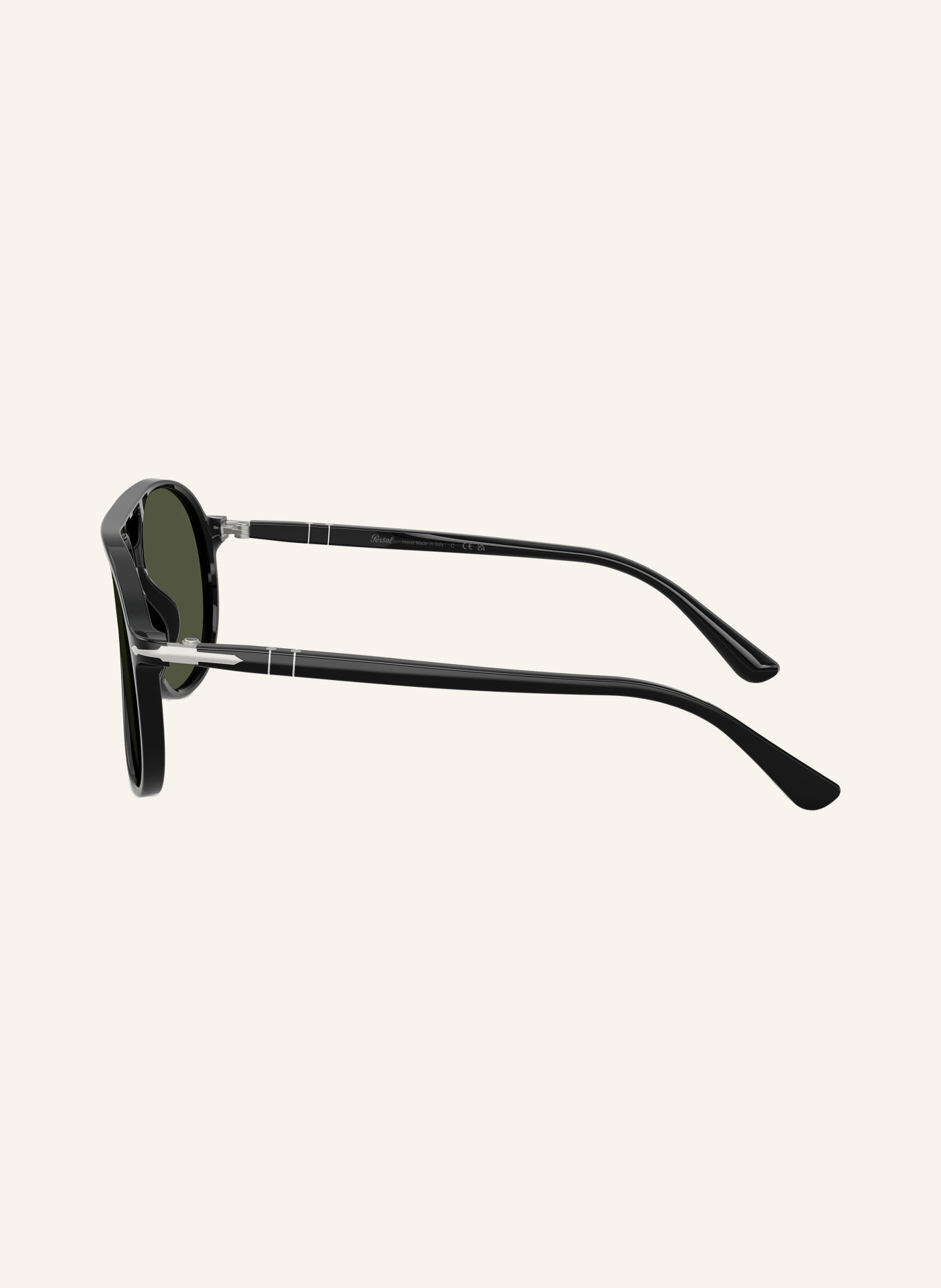 Persol Zonnebril PO3403S: ZWART/ DONKERGROEN
