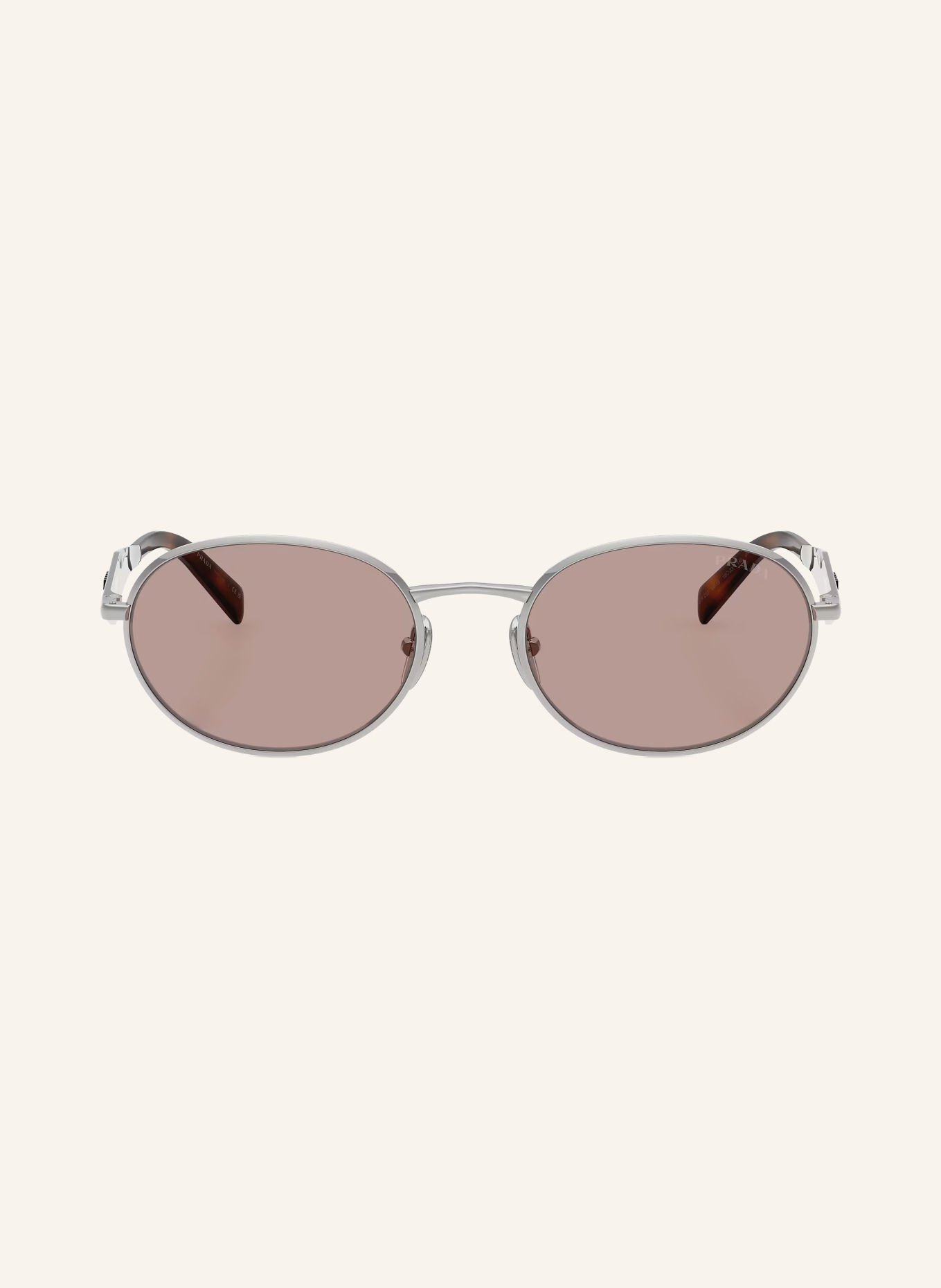 PRADA Solbrille PR D57S: SØLV/LYSLILLA