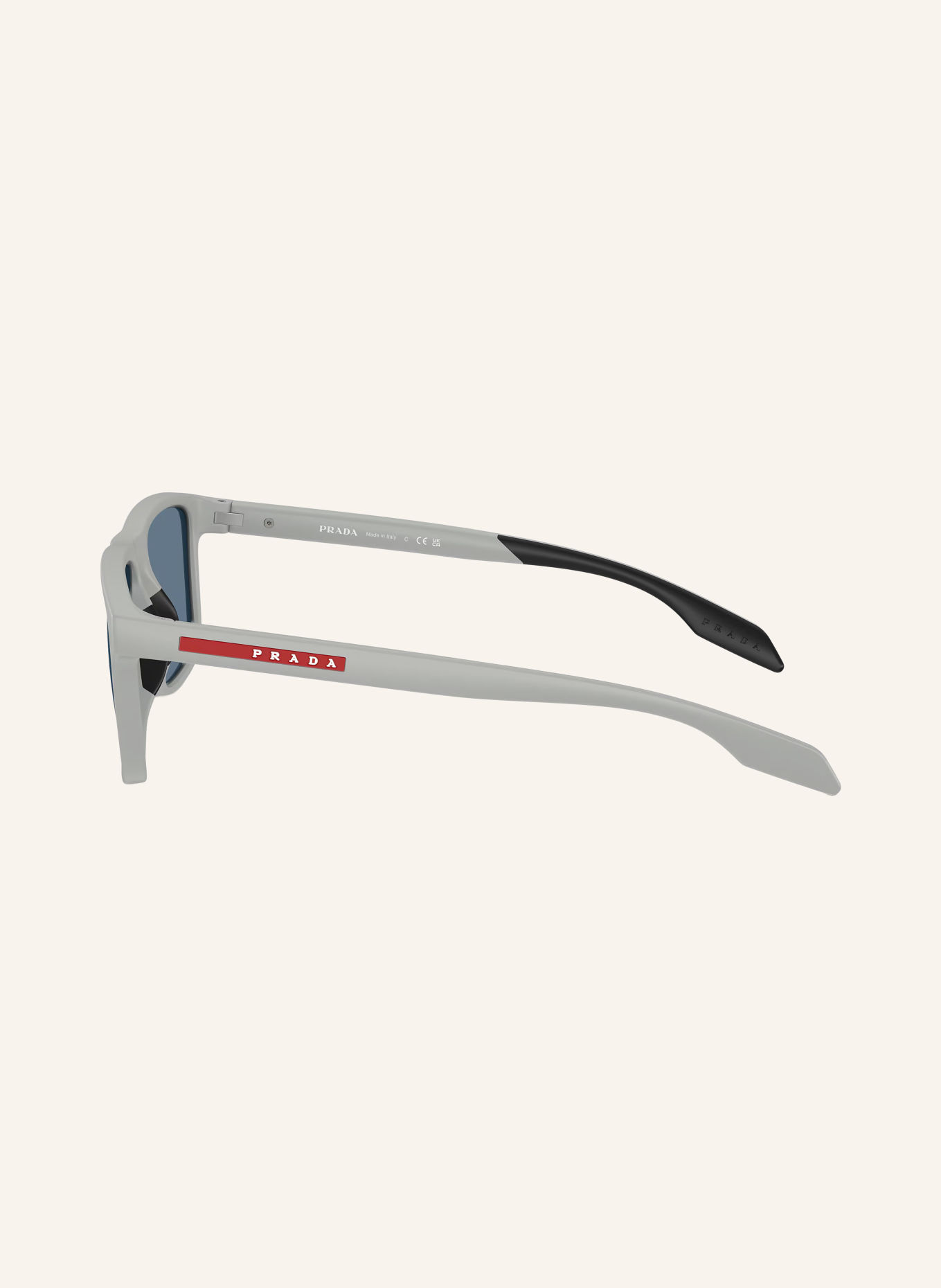 PRADA LINEA ROSSA Ochelari de soare PS C01SF: GRIS MAT/ ALBASTRU ÎNCHIS