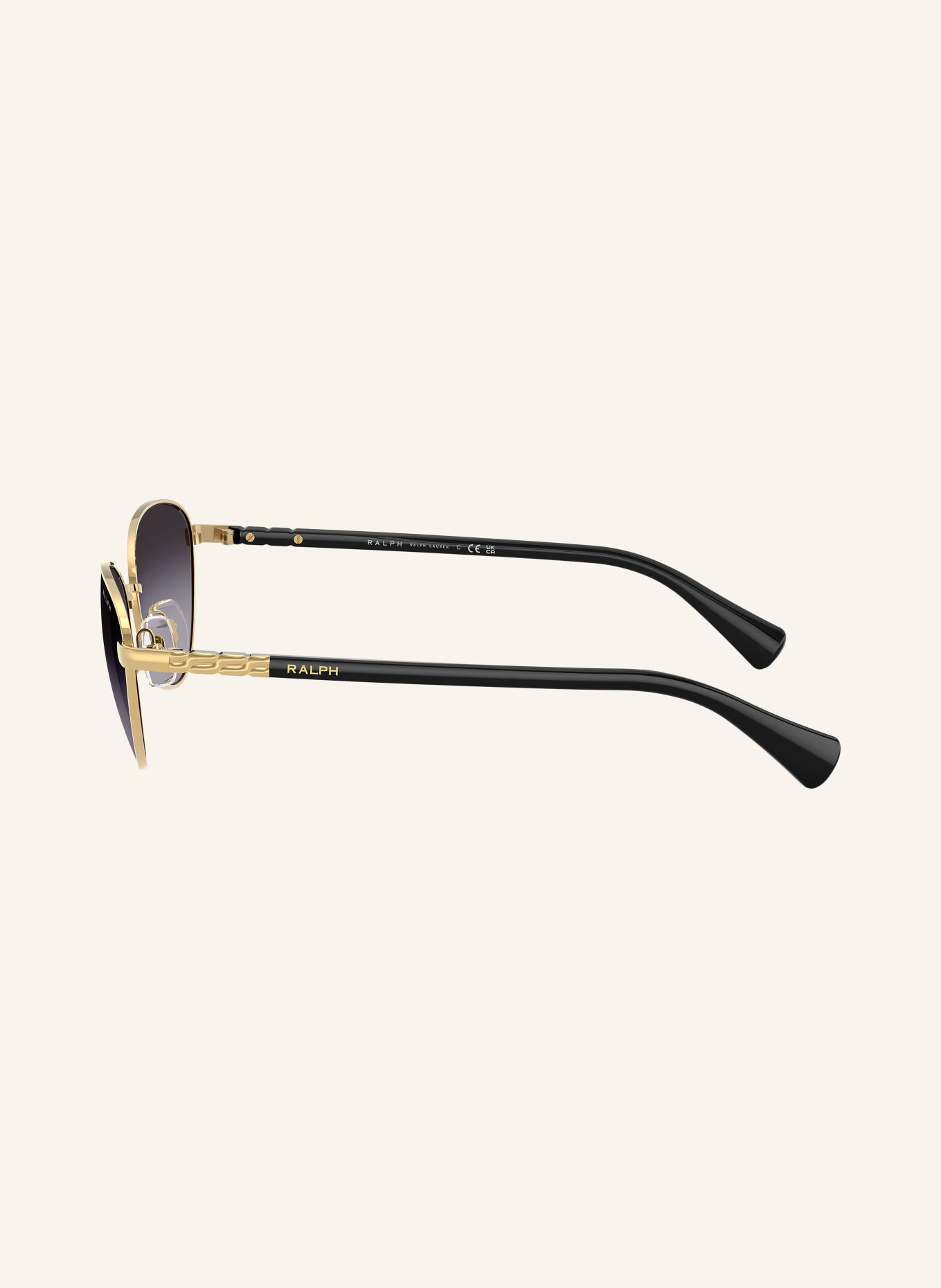 RALPH Sonnenbrille RA4150: GOLD/ GRAU VERLAUF