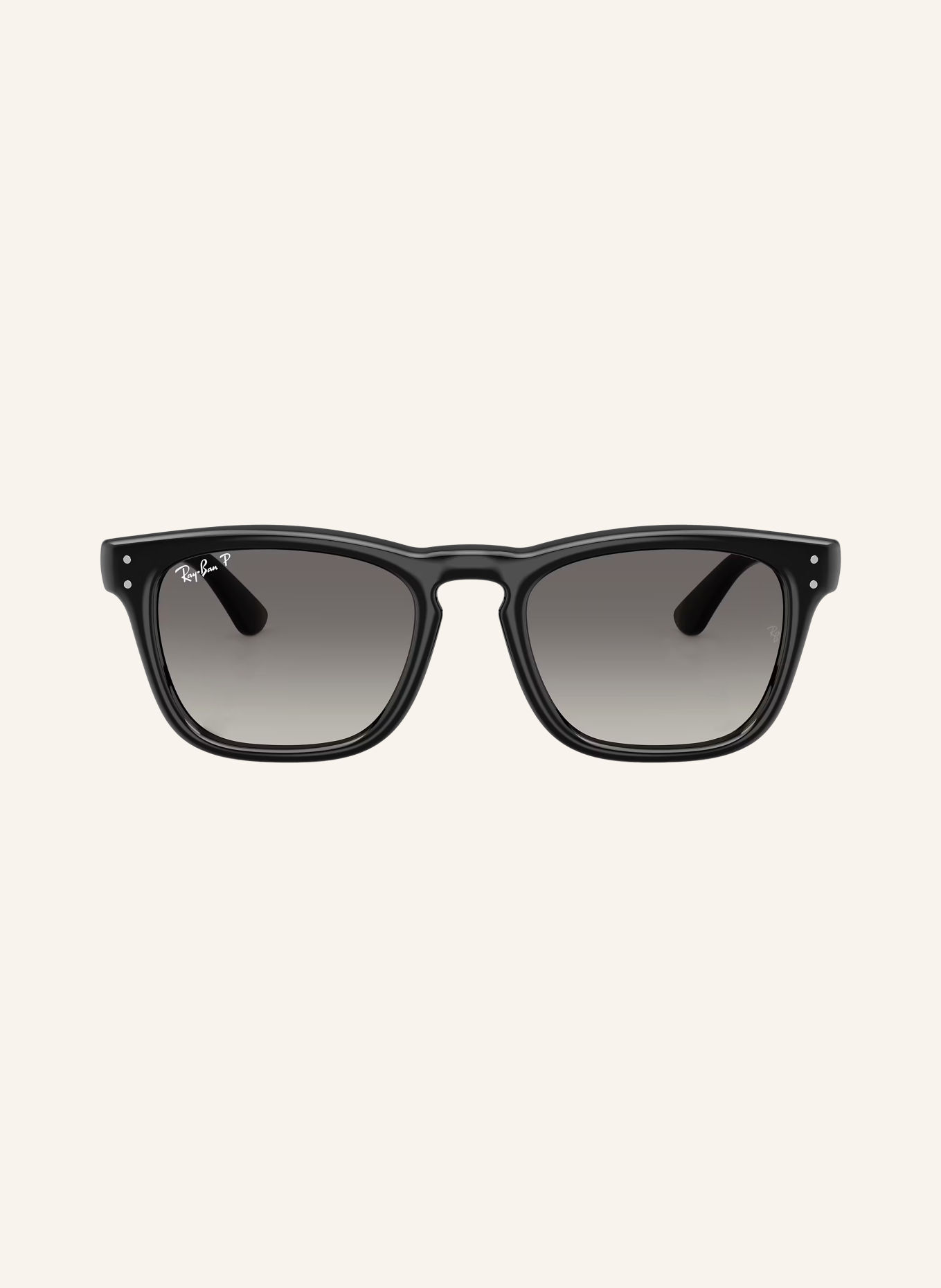 Ray-Ban Solbrille RB2238: SORT/LYSEGRÅ POLARISERET