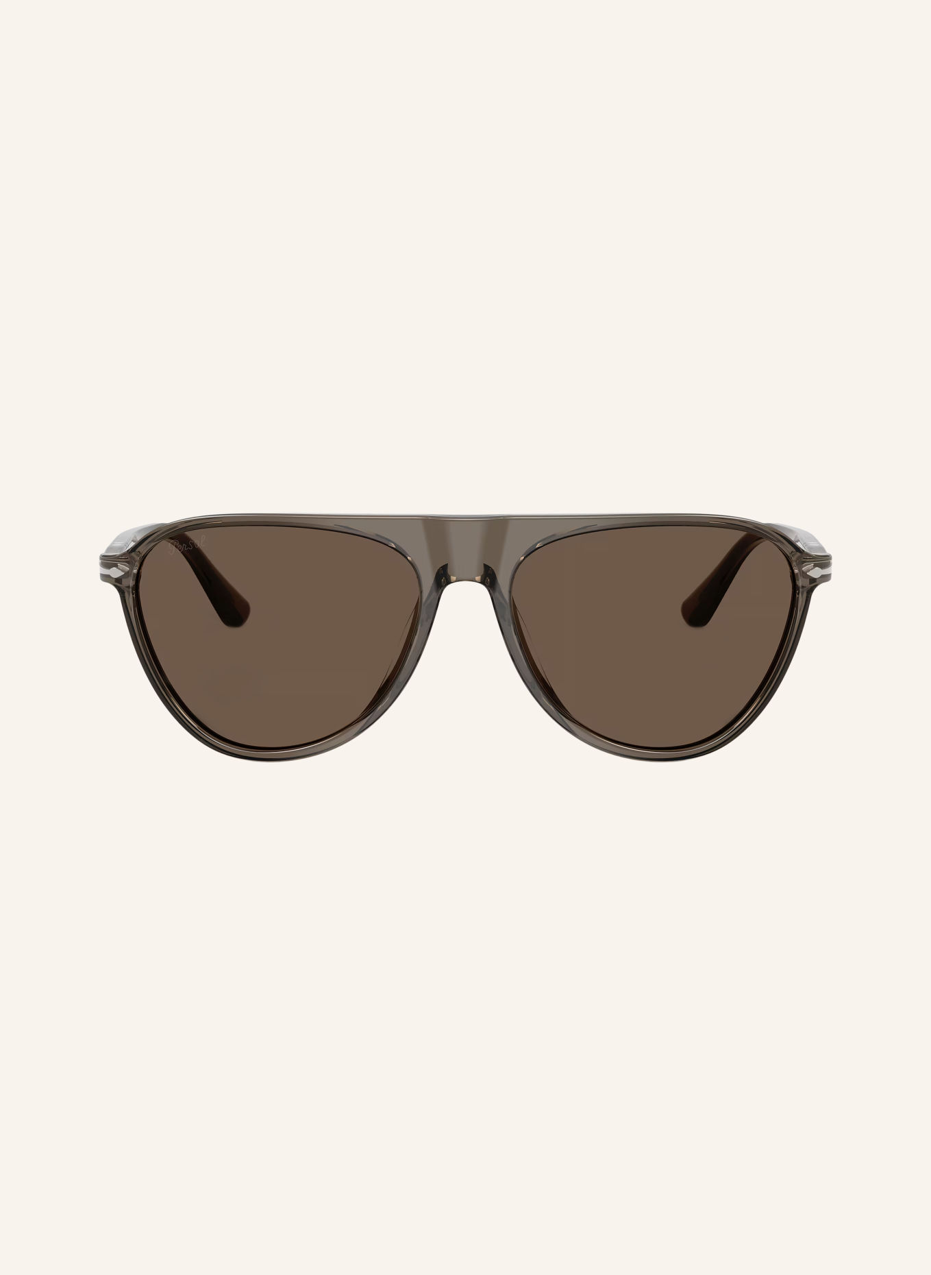 Persol Zonnebril PO3404S: DONKERGrijs/ DONKERbruin