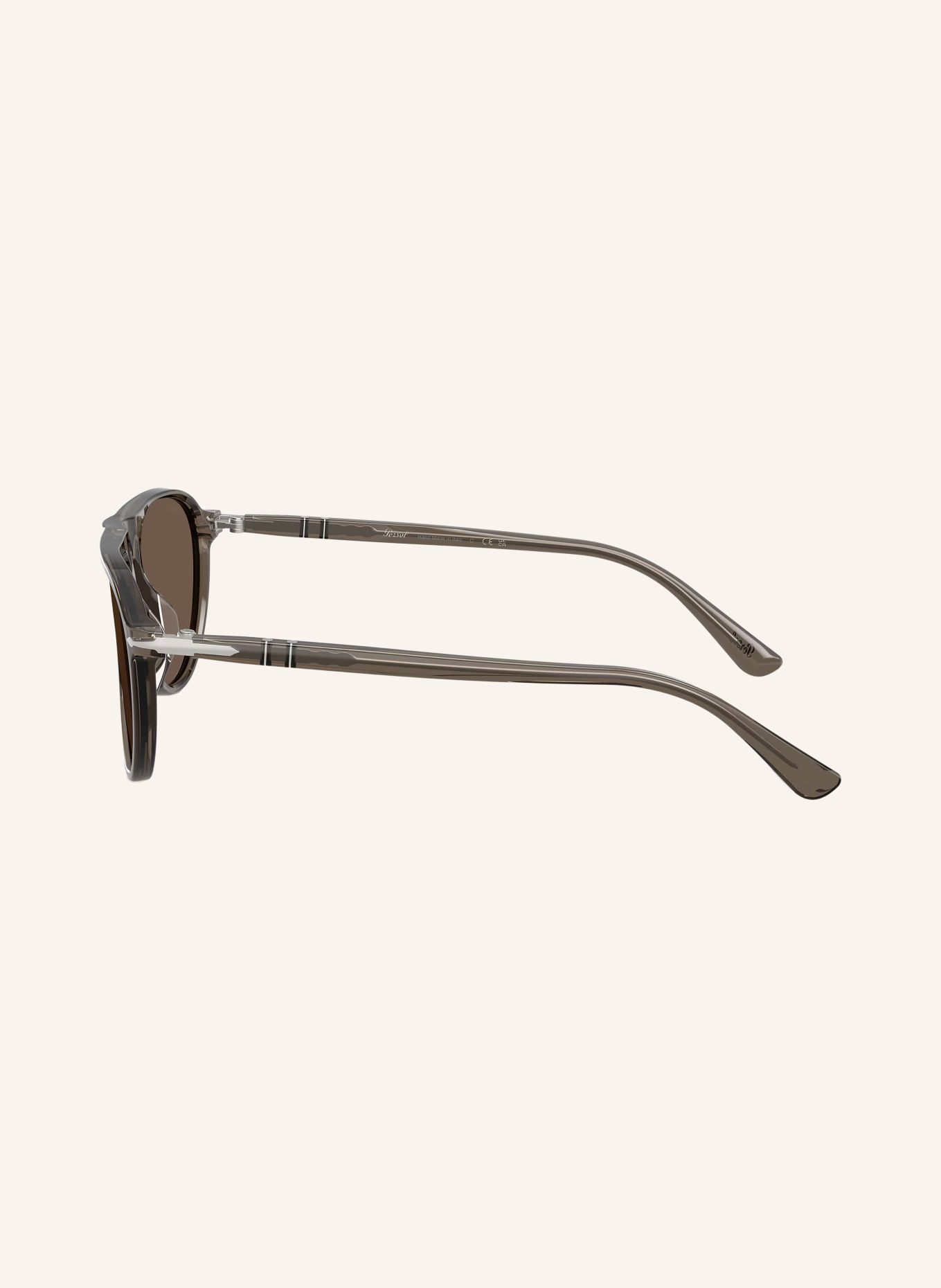 Persol Zonnebril PO3404S: DONKERGrijs/ DONKERbruin
