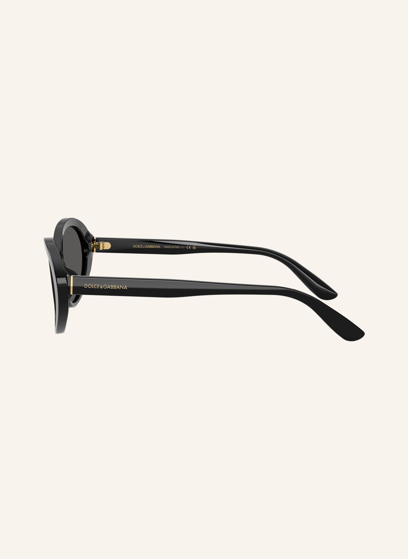 DOLCE & GABBANA Sonnenbrille DG4570: SCHWARZ/ DUNKELGRAU
