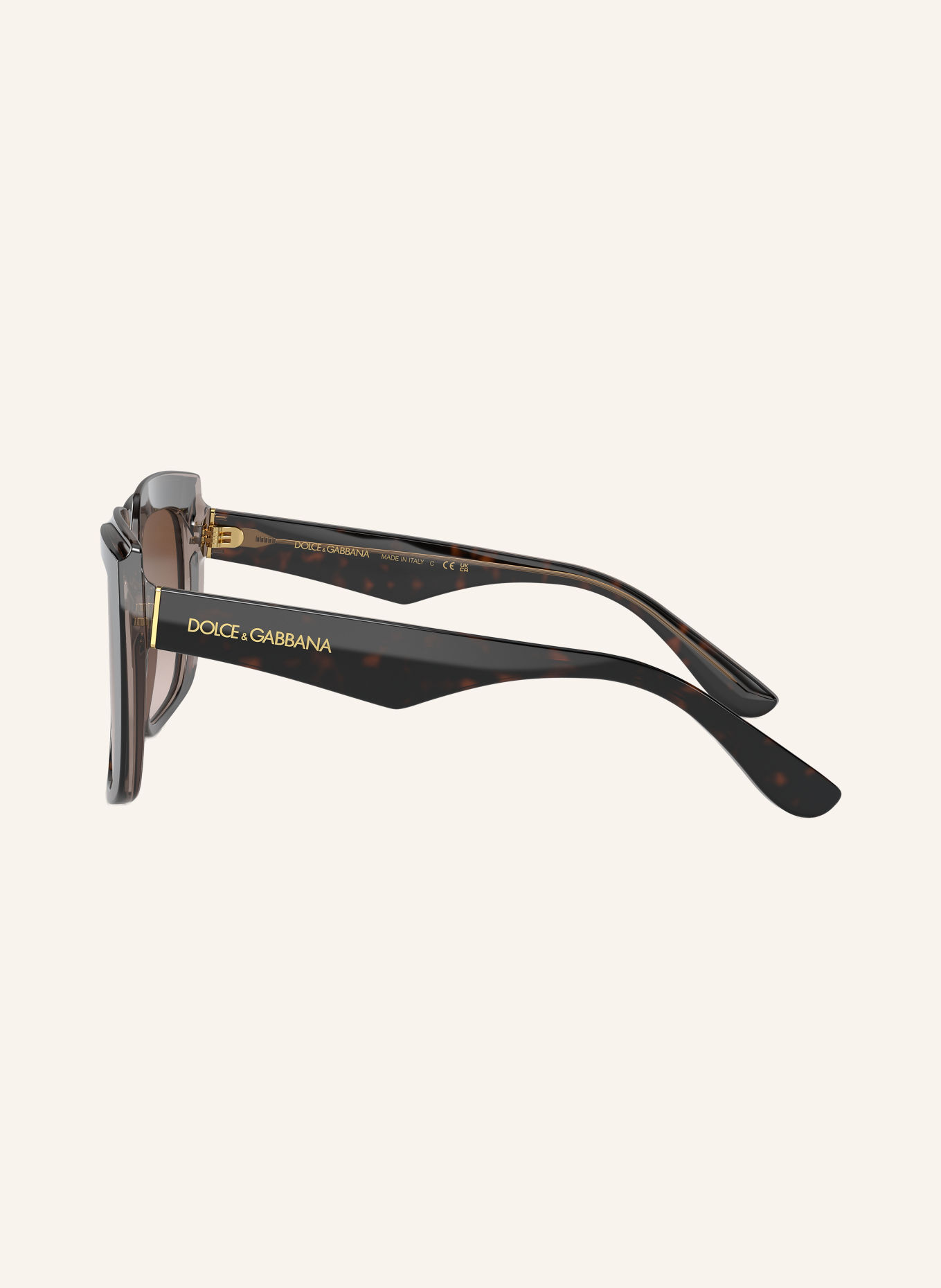 DOLCE & GABBANA Ochelari de soare DG4414F: HAVANA/ MARO DEGRADAT