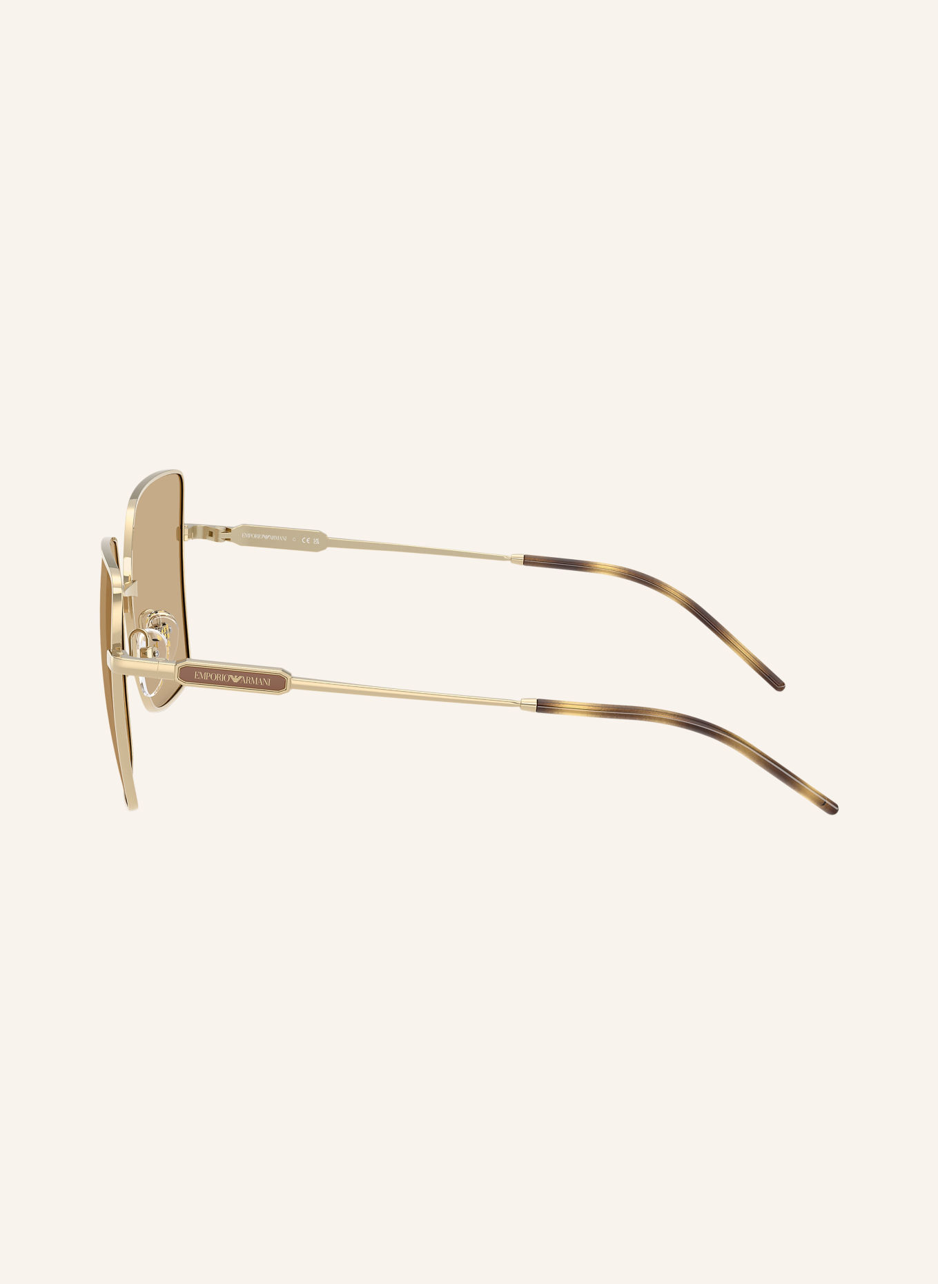 EMPORIO ARMANI Zonnebril EA2179: GOUD/BRUIN