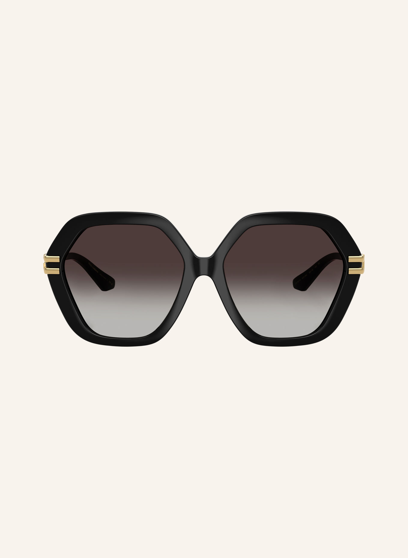 DOLCE & GABBANA Sonnenbrille DG6210: SCHWARZ/ GRAU VERLAUF
