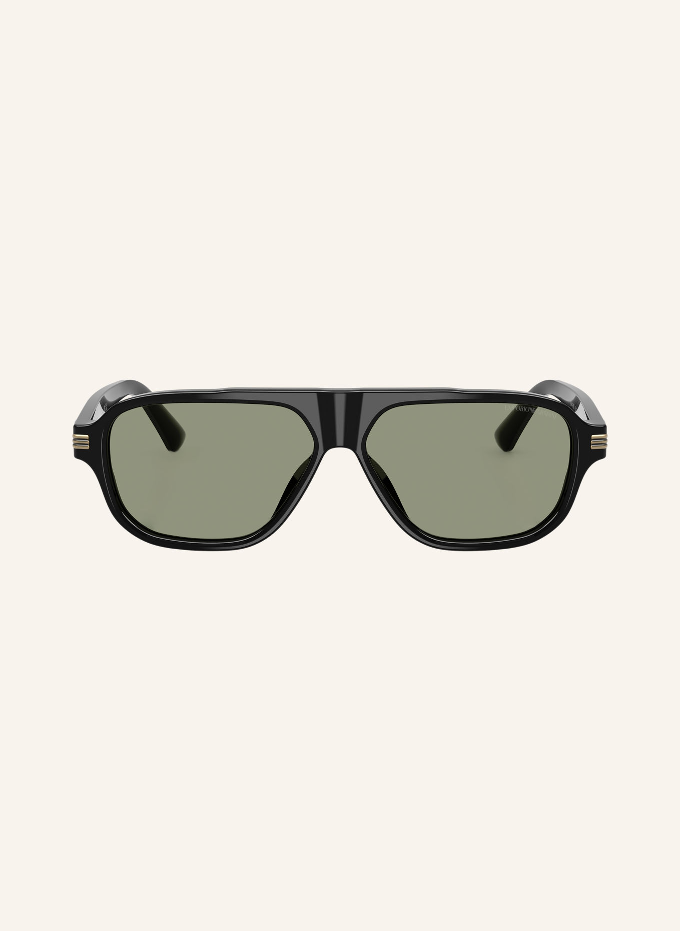 EMPORIO ARMANI Ochelari de soare EA4285U: NEGRU/ VERDE