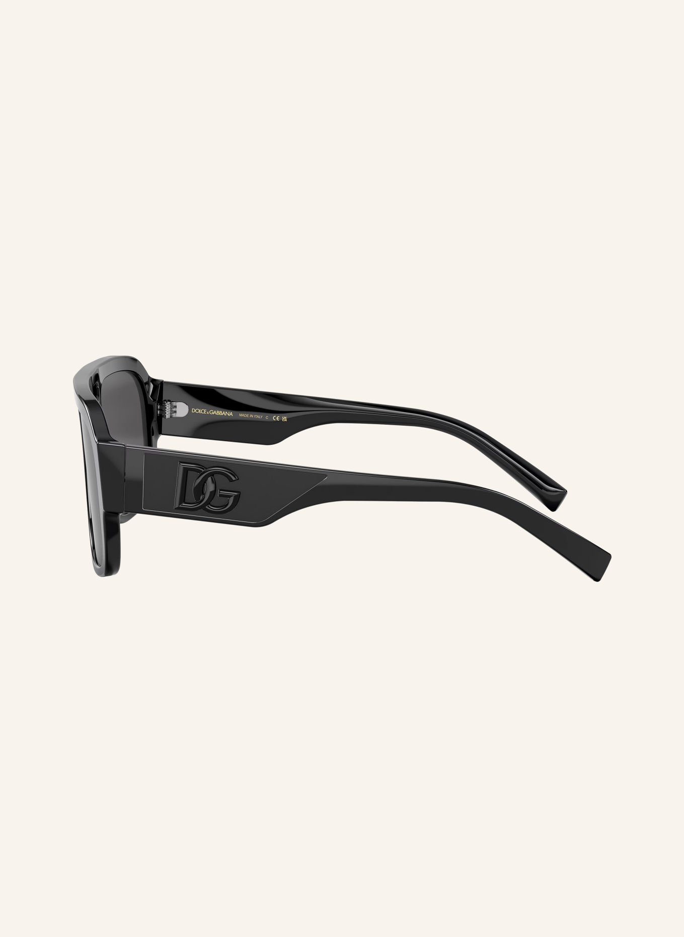 DOLCE & GABBANA Sonnenbrille DG4403F: SCHWARZ/ DUNKELGRAU