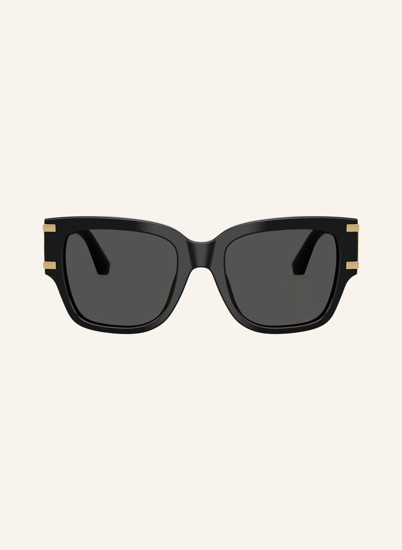 DOLCE & GABBANA Sonnenbrille DG4563: SCHWARZ/ DUNKELGRAU
