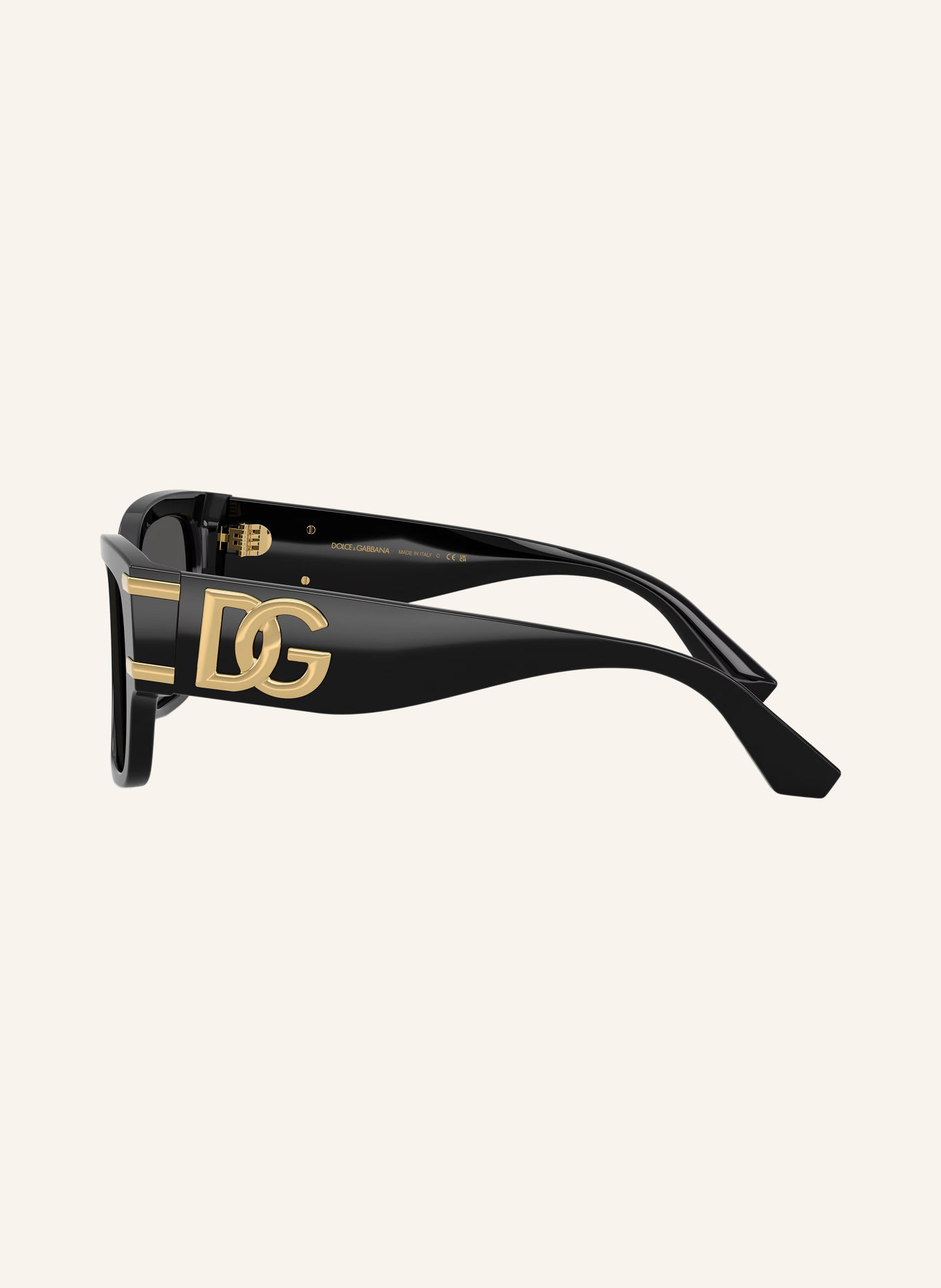 DOLCE & GABBANA Sonnenbrille DG4563: SCHWARZ/ DUNKELGRAU