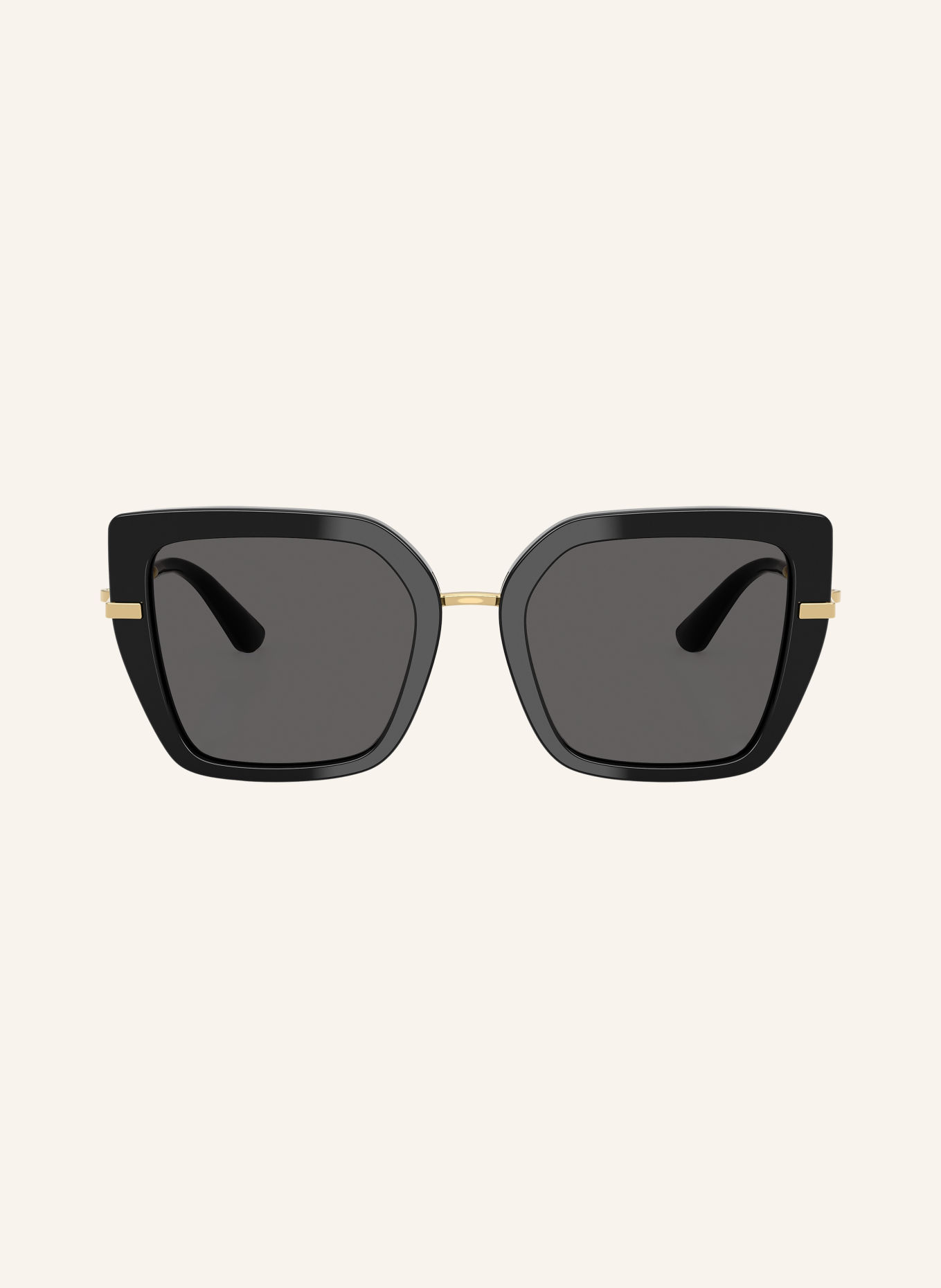 DOLCE & GABBANA Sonnenbrille DG4474F: SCHWARZ/ DUNKELGRAU