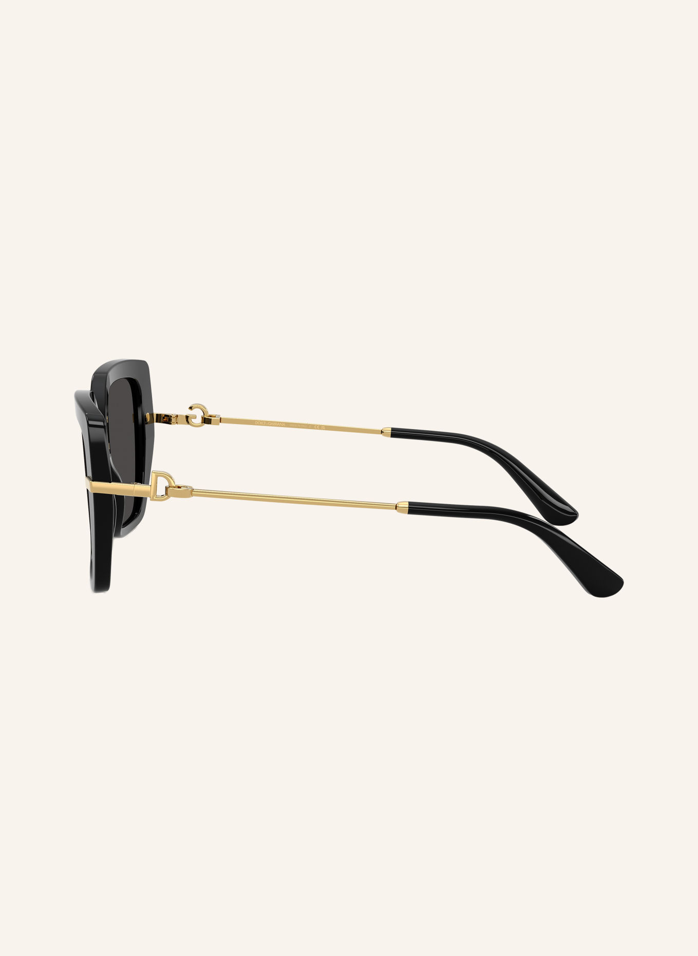 DOLCE & GABBANA Sonnenbrille DG4474F: SCHWARZ/ DUNKELGRAU