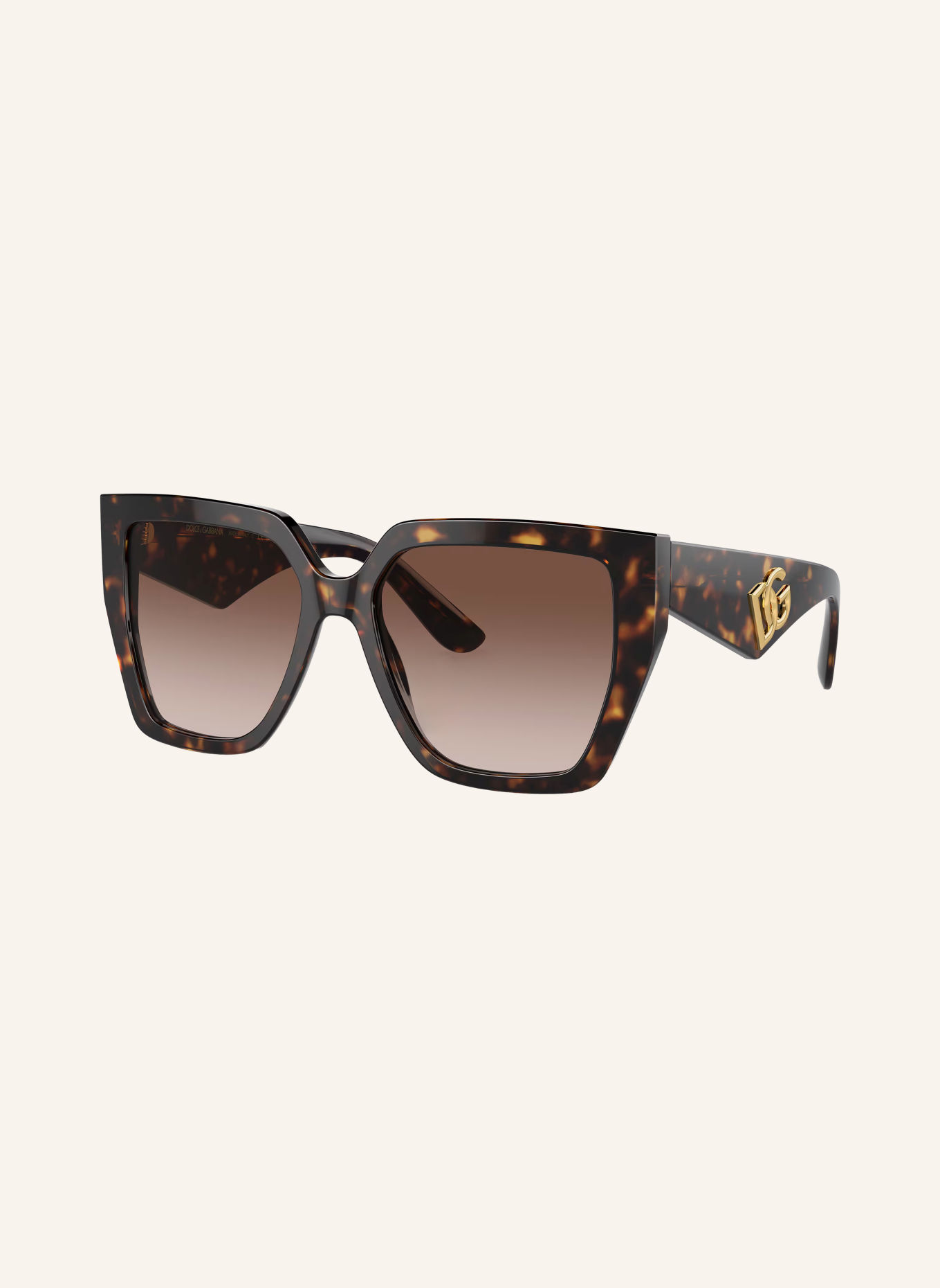 DOLCE & GABBANA Sonnenbrille DG4438F: HAVANA/ BRAUN VERLAUF
