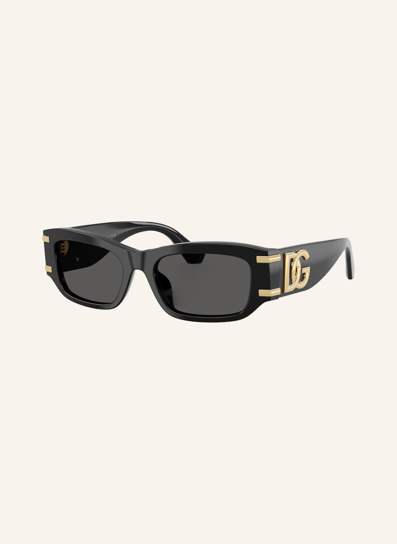 DOLCE & GABBANA Sonnenbrille DG4564: SCHWARZ/ DUNKELGRAU