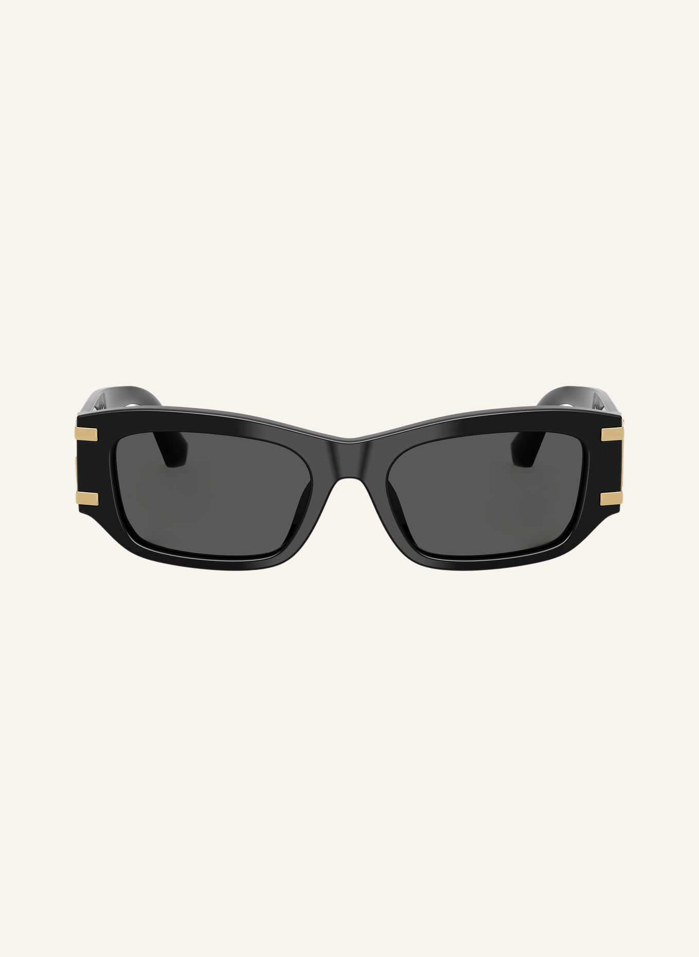 DOLCE & GABBANA Sonnenbrille DG4564: SCHWARZ/ DUNKELGRAU