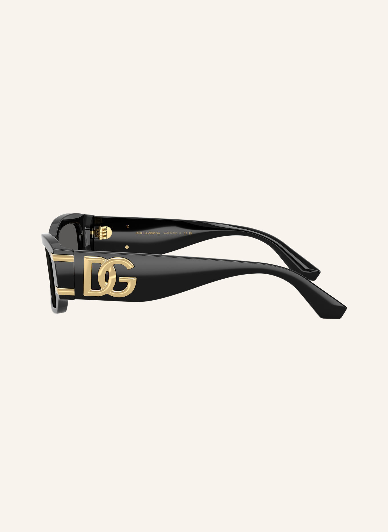DOLCE & GABBANA Sonnenbrille DG4564: SCHWARZ/ DUNKELGRAU