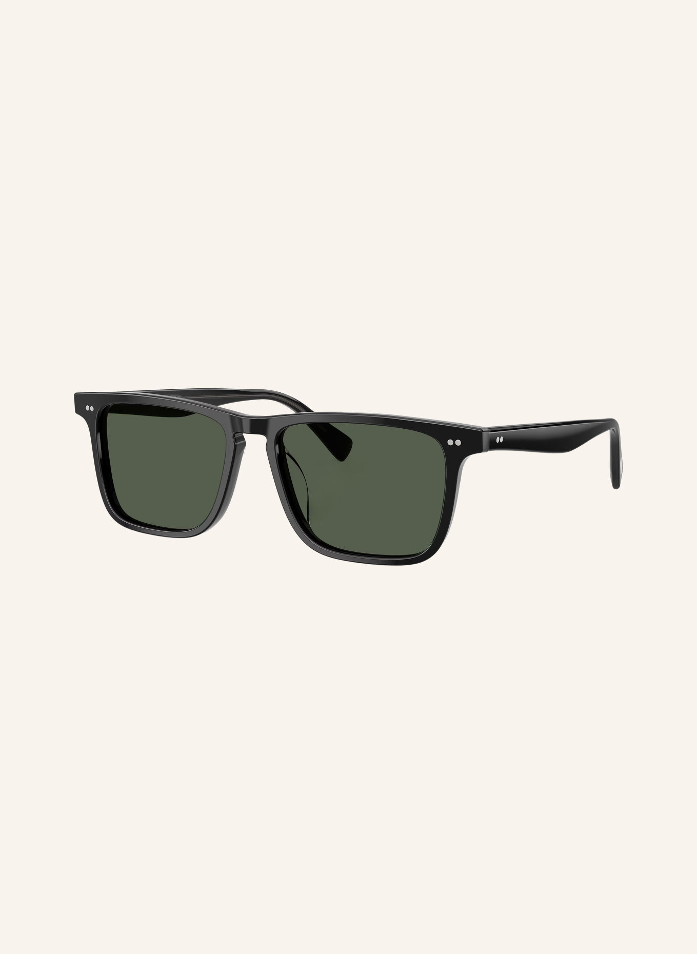 OLIVER PEOPLES Zonnebril OV5629SU BRANO: ZWART/GROEN GEPOLARISEERD