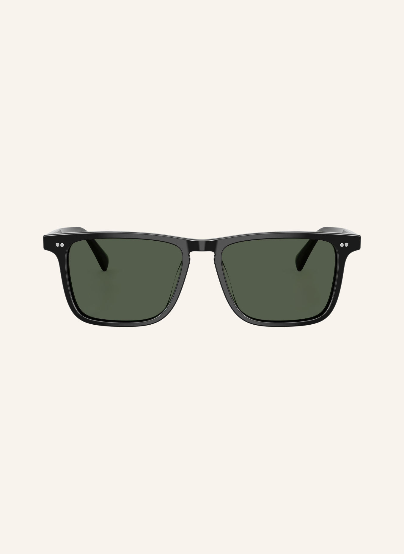 OLIVER PEOPLES Zonnebril OV5629SU BRANO: ZWART/GROEN GEPOLARISEERD
