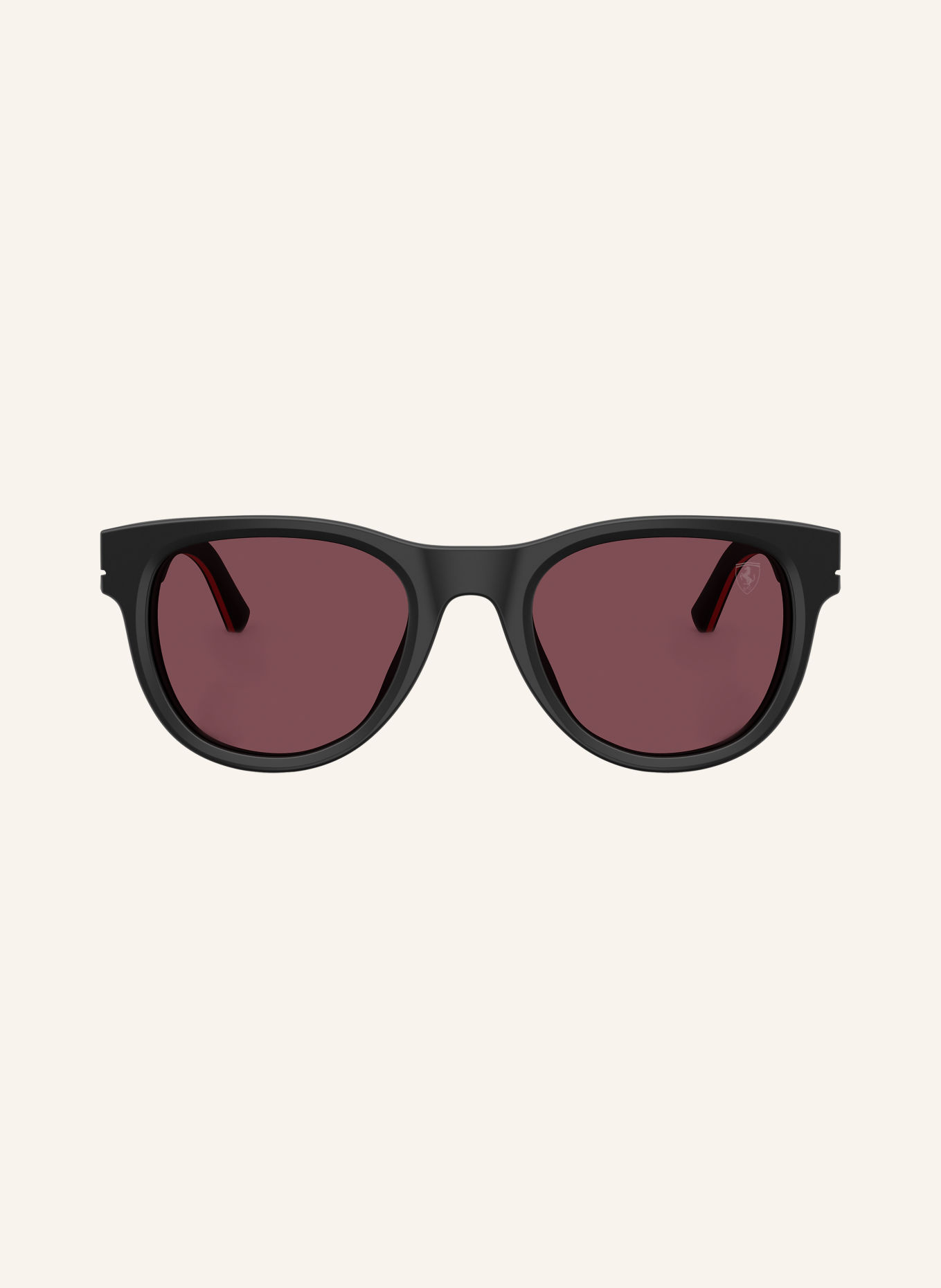 Scuderia Ferrari Sunglasses FZ6034U: MATT BLACK/RED
