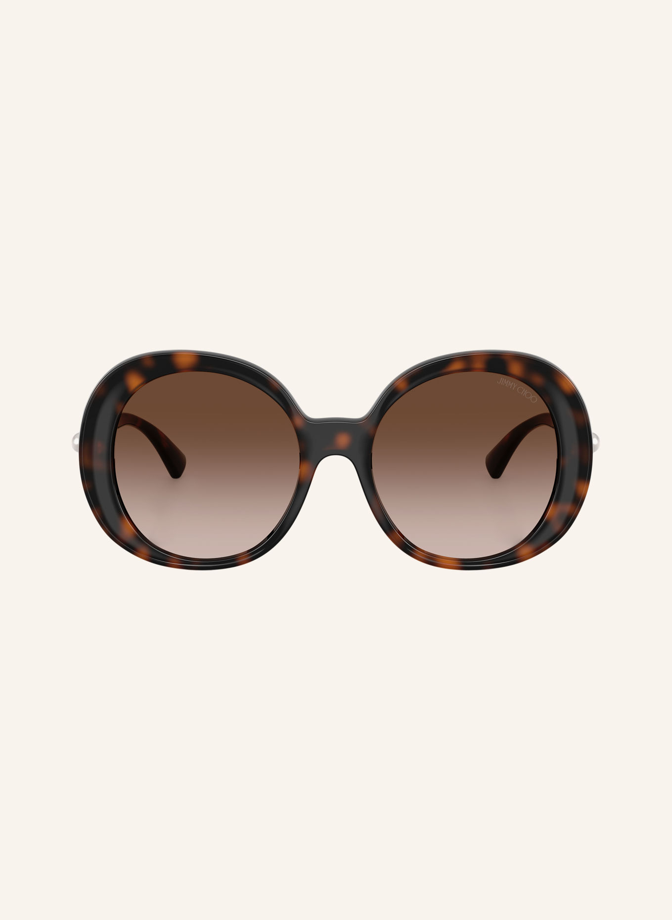 JIMMY CHOO Zonnebril JC6004HU: HAVANA/ BRUIN VERLOOP