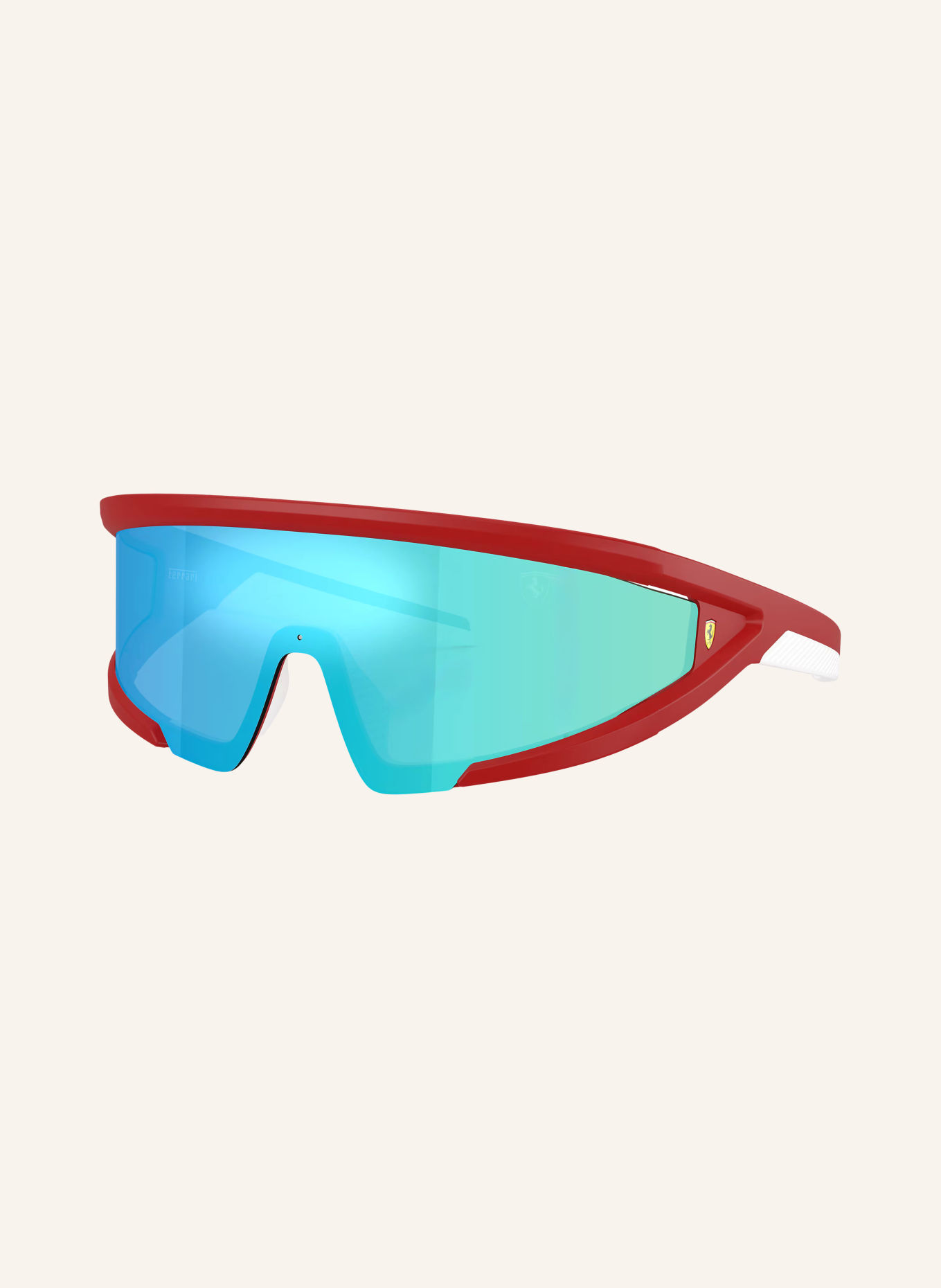 Scuderia Ferrari Sunglasses FZ6038U: RED/DARK GRAY MIRRORED