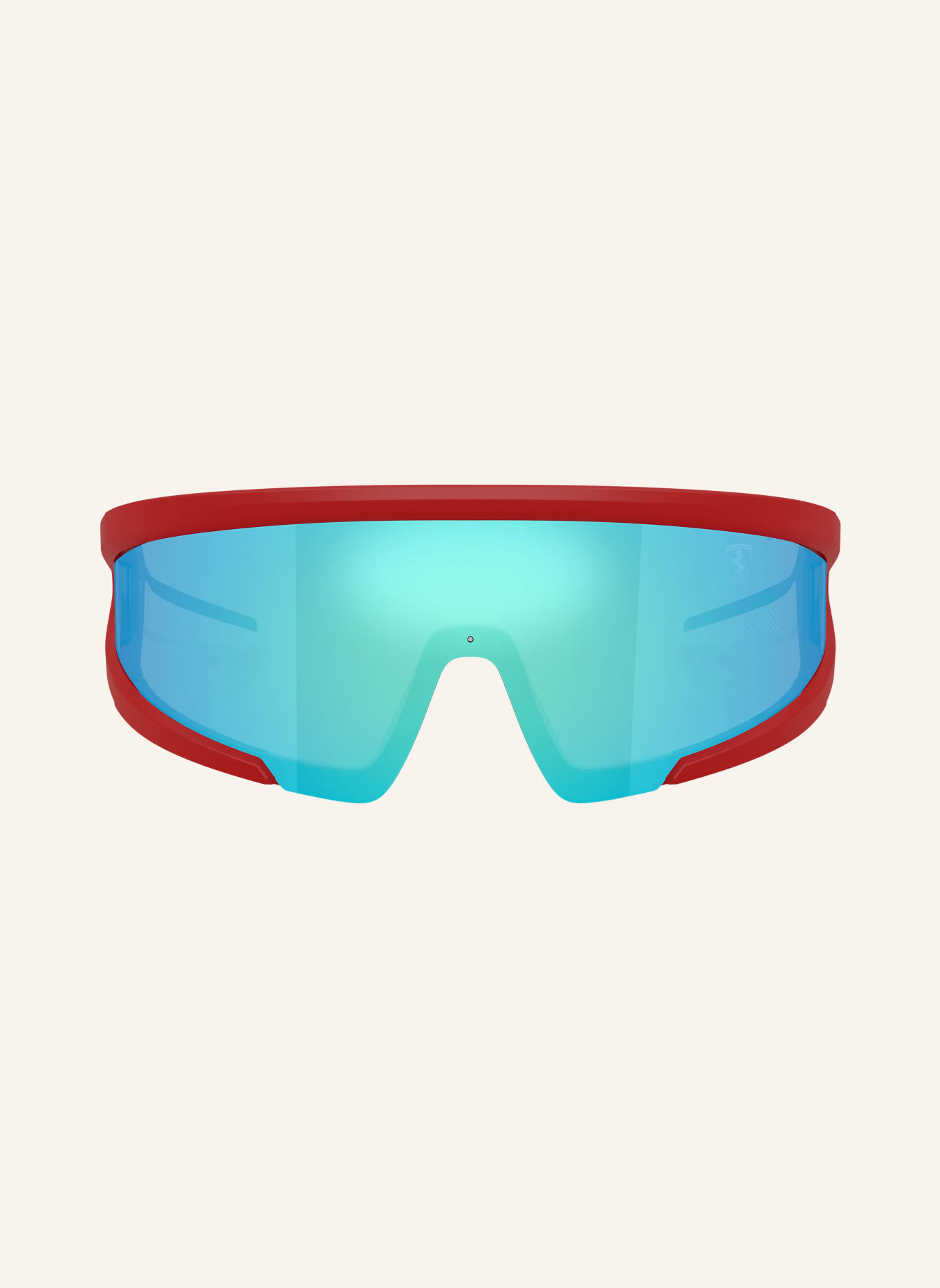 Scuderia Ferrari Sunglasses FZ6038U: RED/DARK GRAY MIRRORED