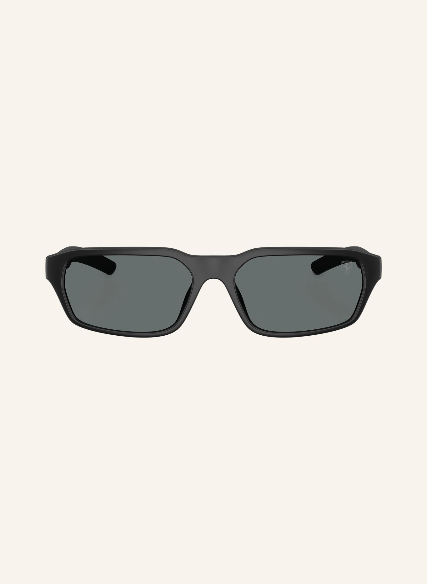 Scuderia Ferrari Sunglasses FZ6032D: MATTE BLACK/DARK GRAY POLARIZED