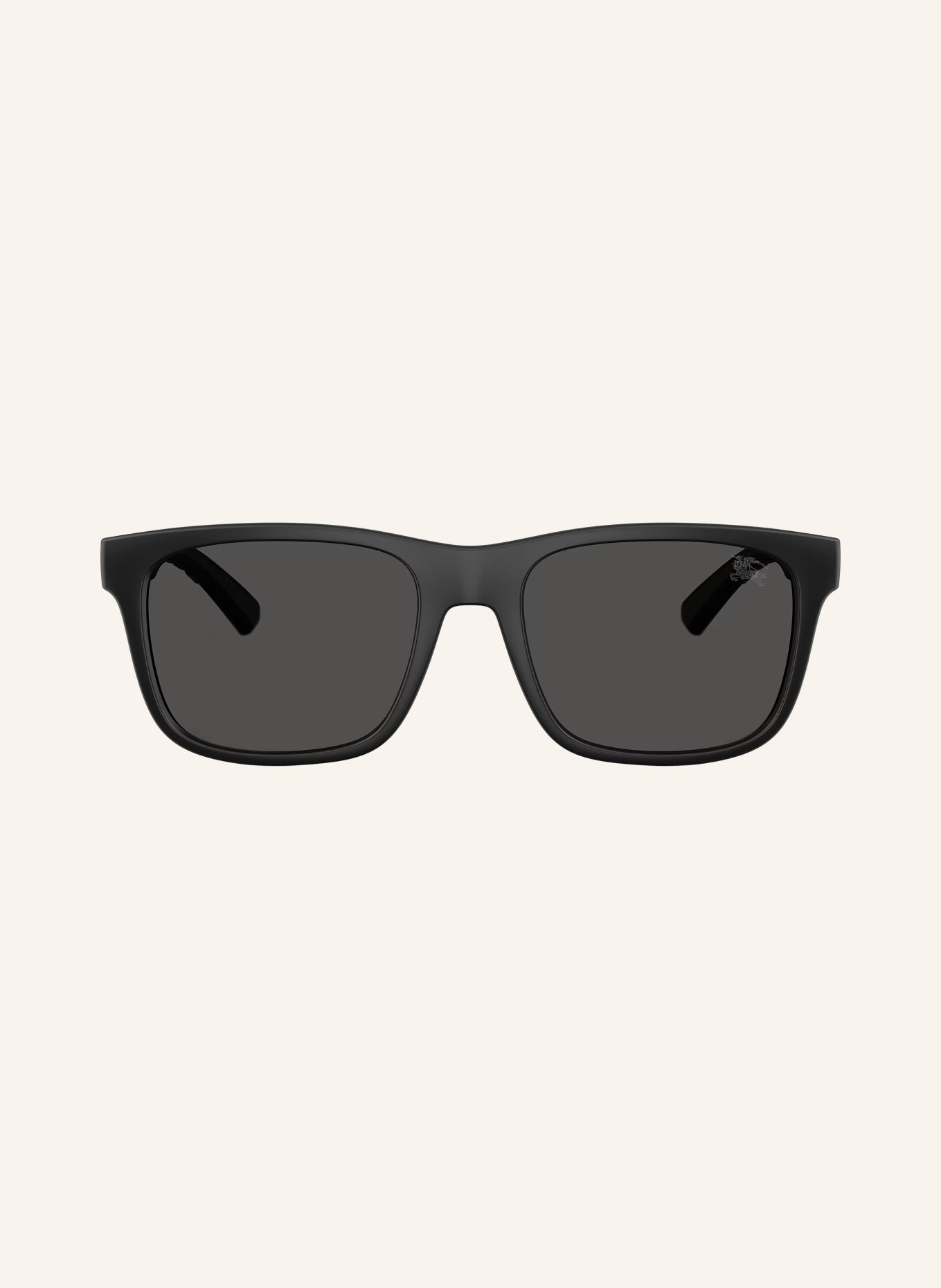 BURBERRY Sonnenbrille BE4499U: MATT SCHWARZ/ DUNKELGRAU