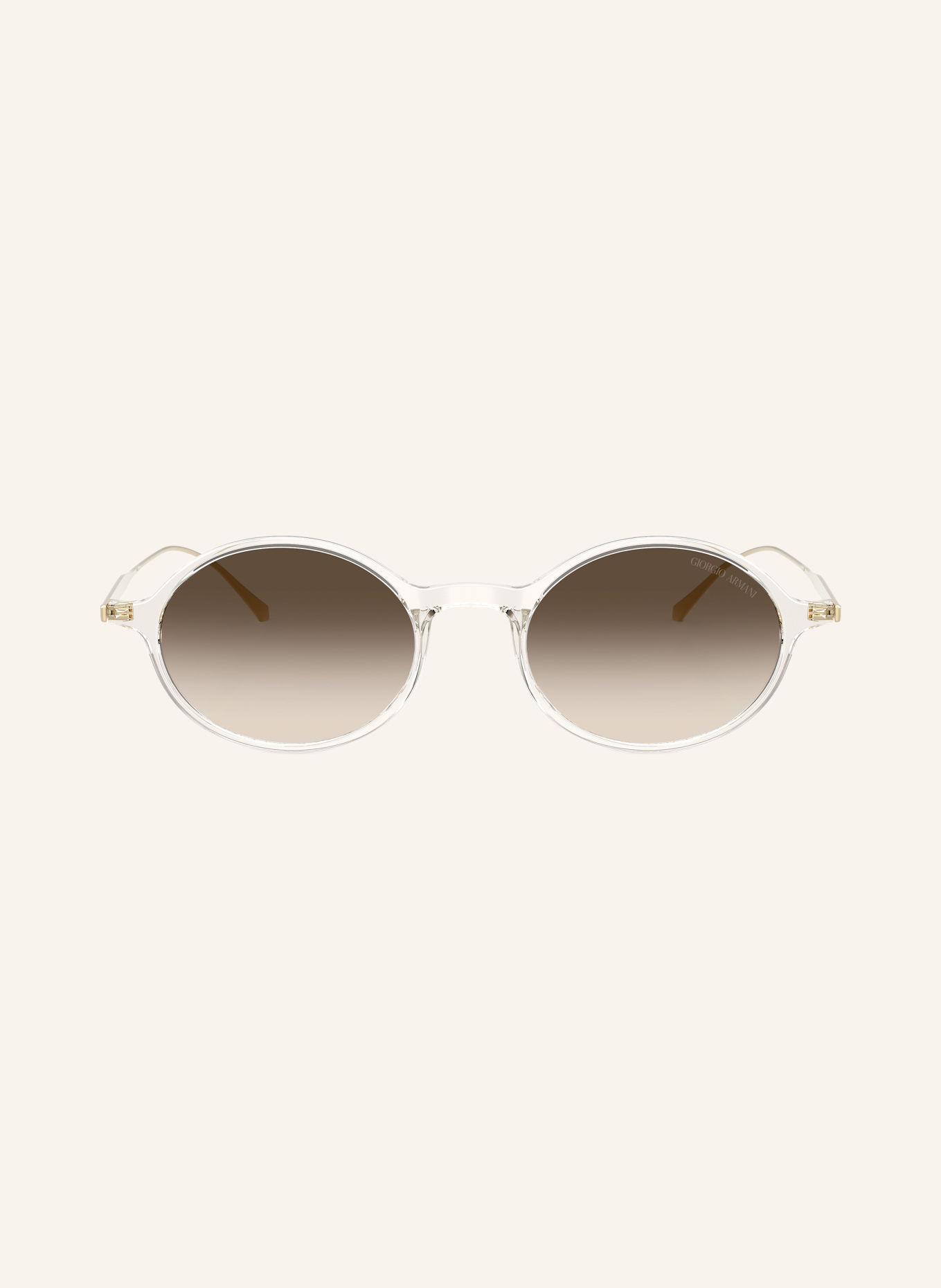 GIORGIO ARMANI Zonnebril AR8263U: GEEL/BRUIN VERLOOP