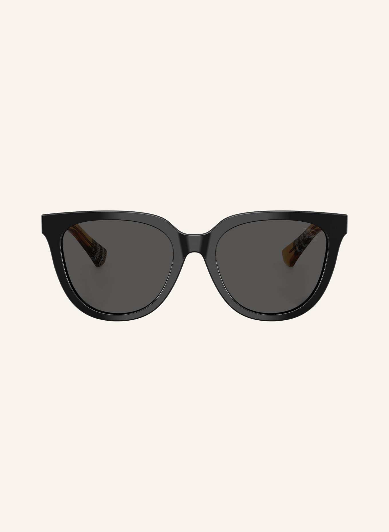 BURBERRY Solbrille BE4469F: SORT/MØRKEGRÅ
