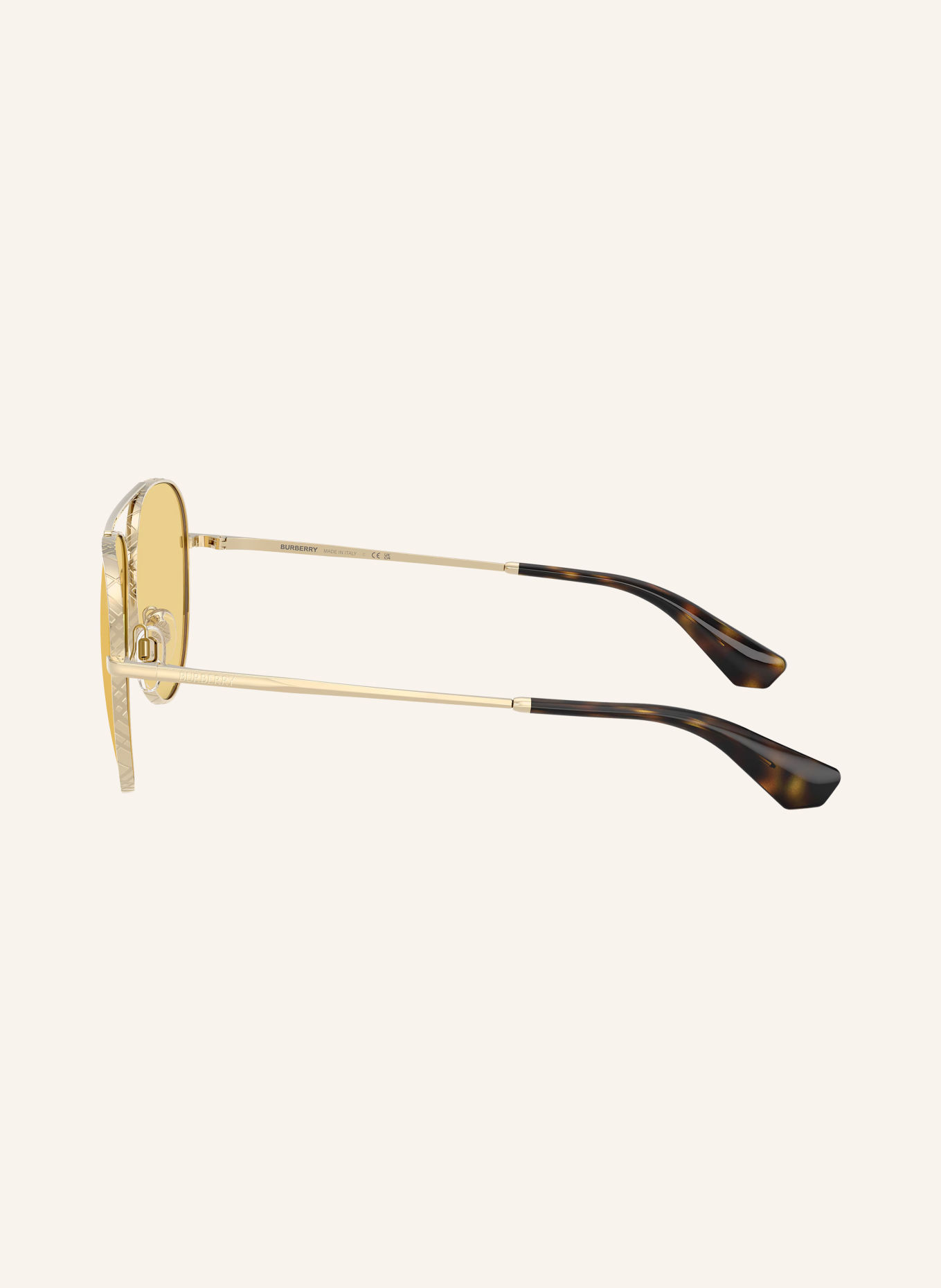 BURBERRY Sonnenbrille BE3172: GOLD/ GELB
