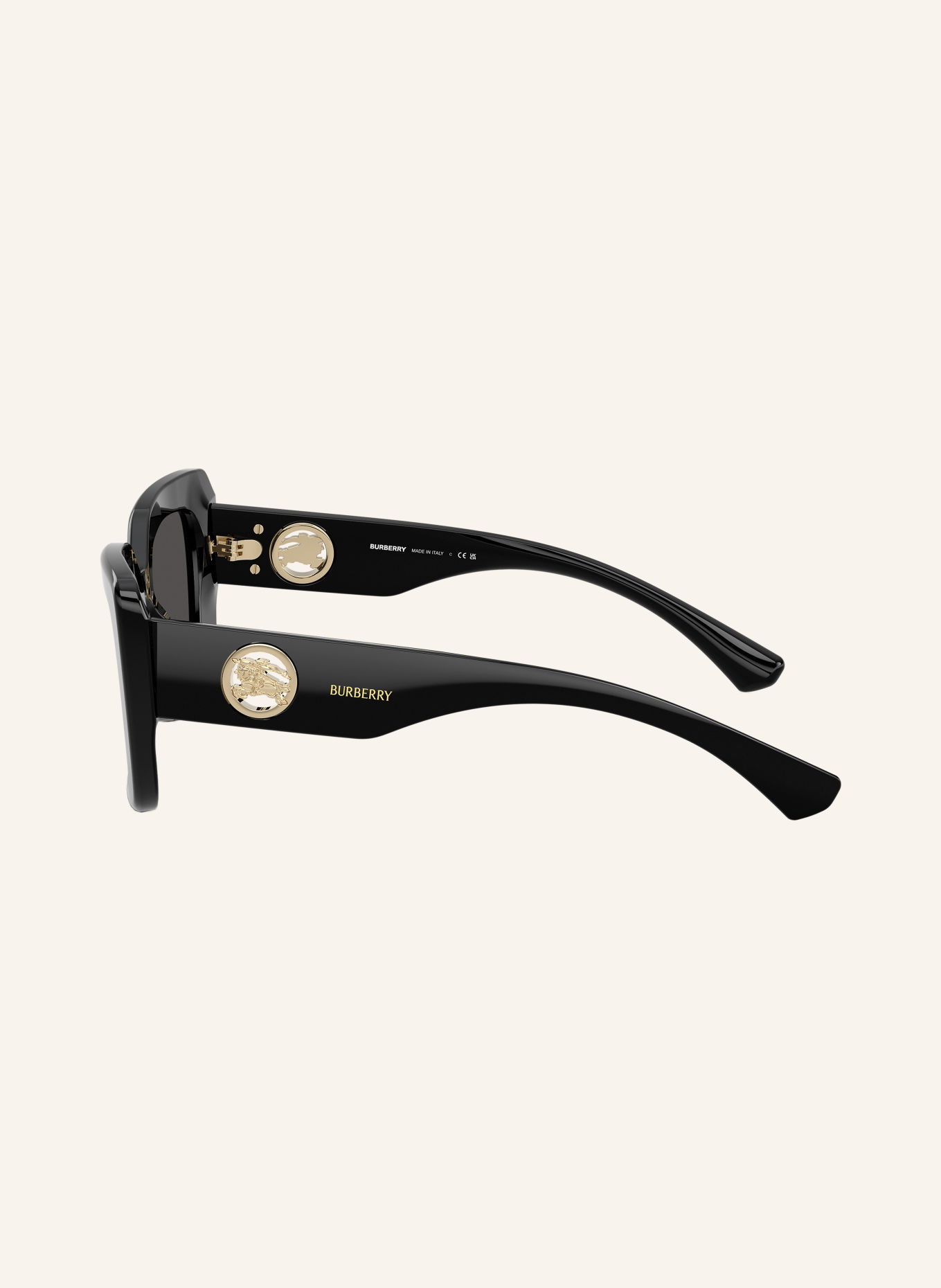 BURBERRY Sonnenbrille BE4476F: SCHWARZ/ DUNKELGRAU