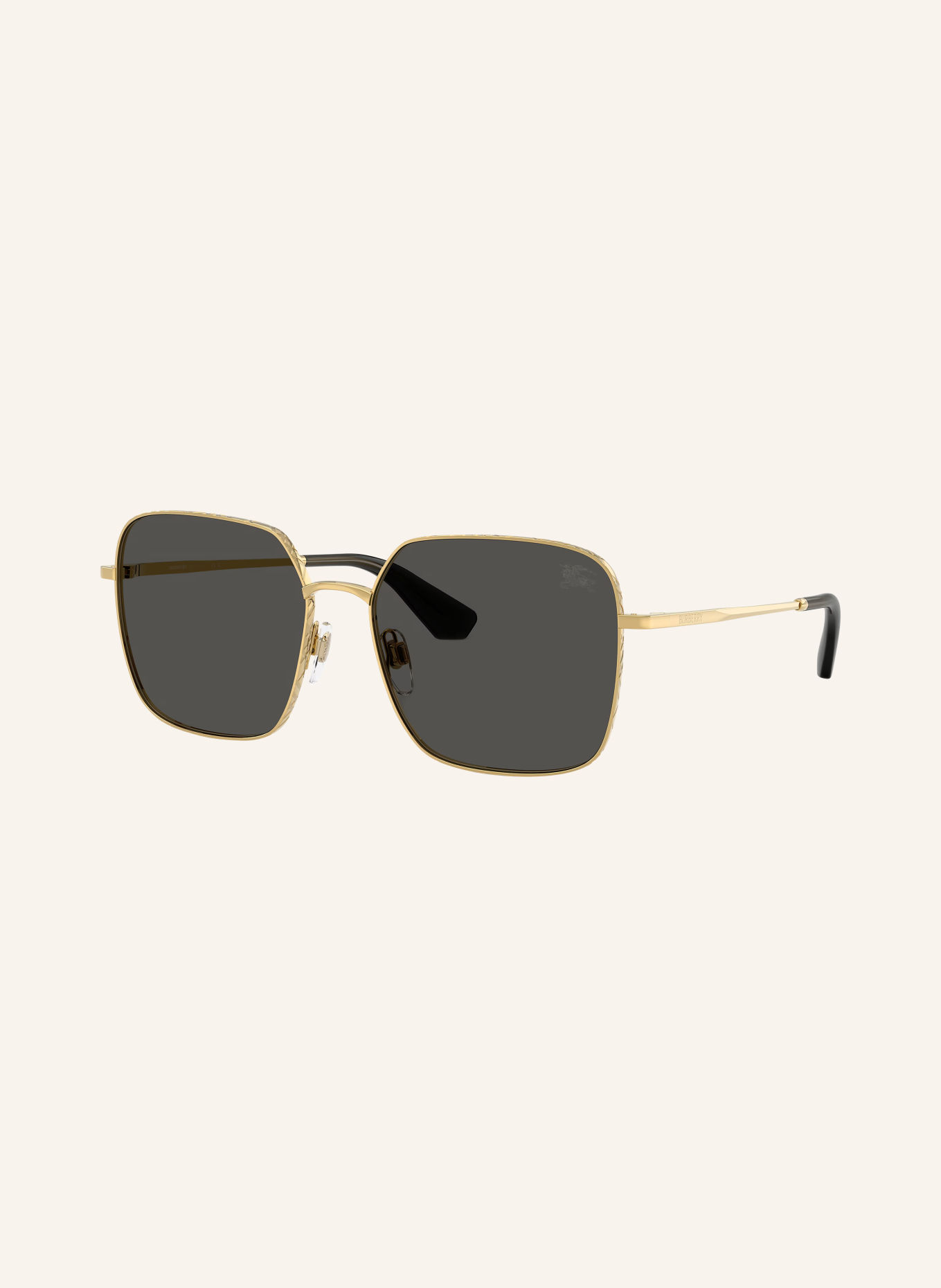 BURBERRY Sonnebrille BE3180: GOLD/ DUNKELGRAU