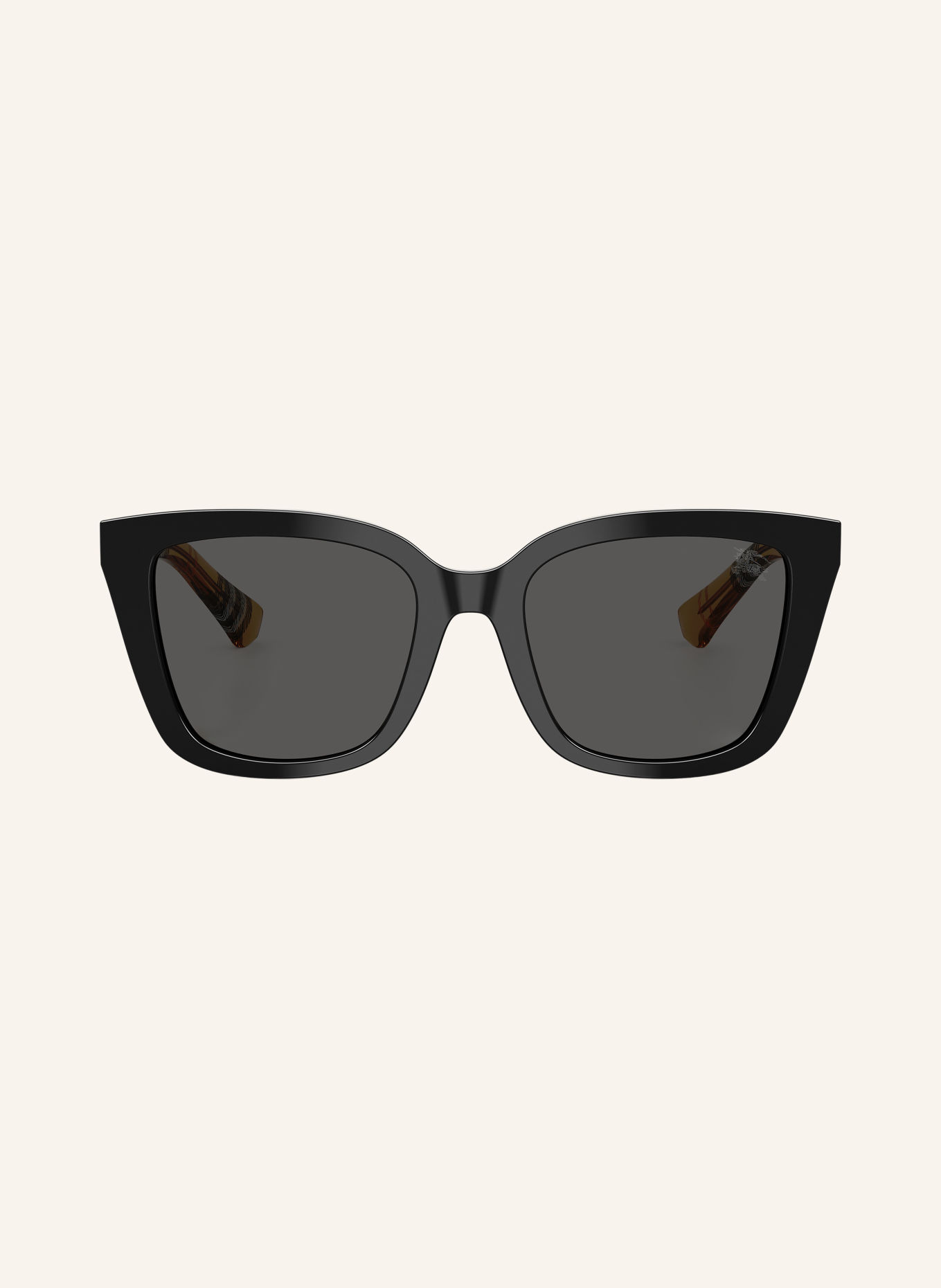 BURBERRY Sonnenbrille BE4487: SCHWARZ/ DUNKELGRAU