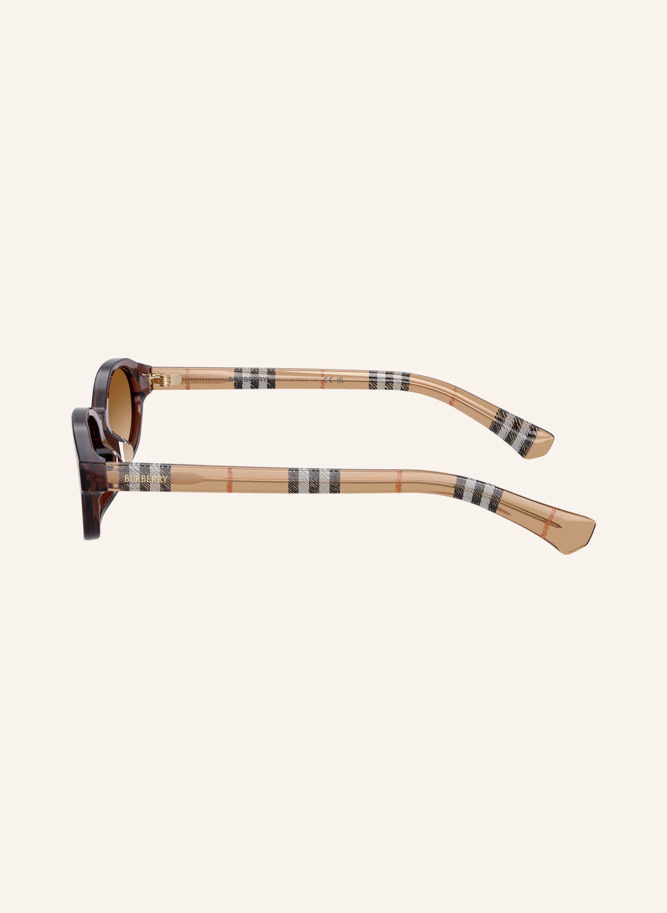 BURBERRY BE4508D Sunglasses: BROWN/ BROWN GRADIENT