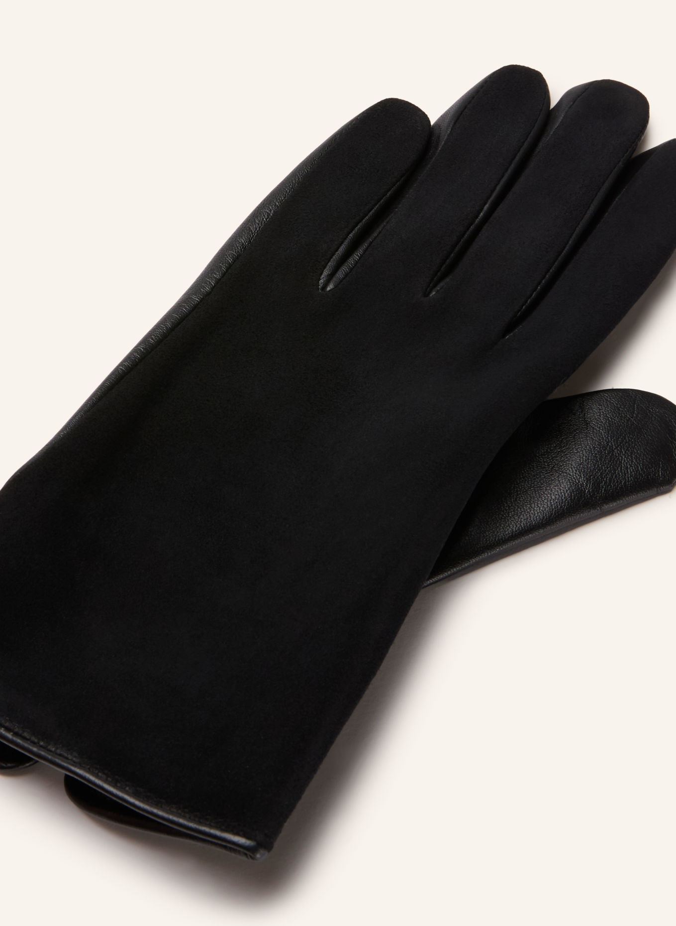 KESSLER Leren handschoenen: ZWART