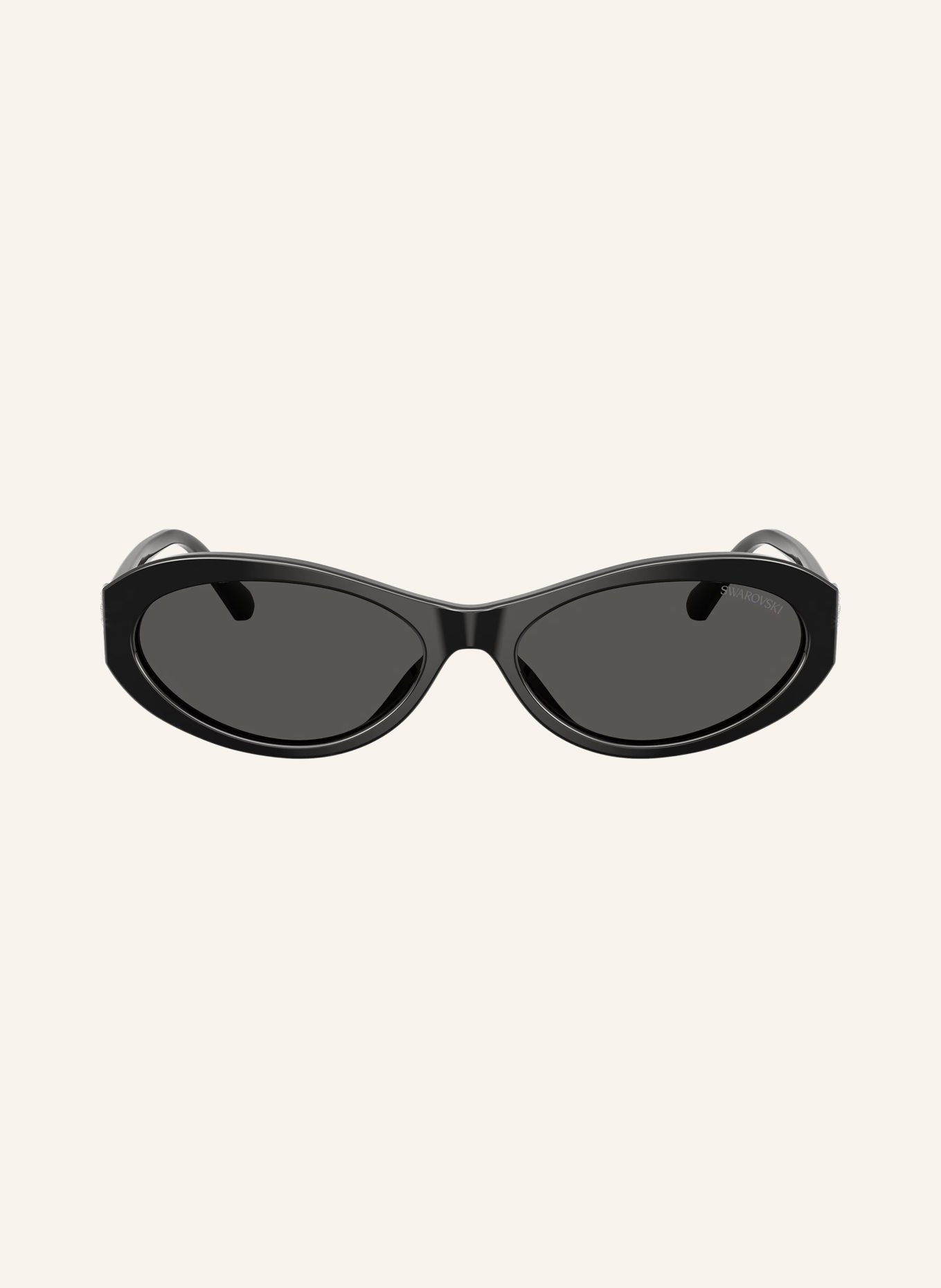 SWAROVSKI Zonnebril SK6069U: ZWART/ DONKERGRIJS