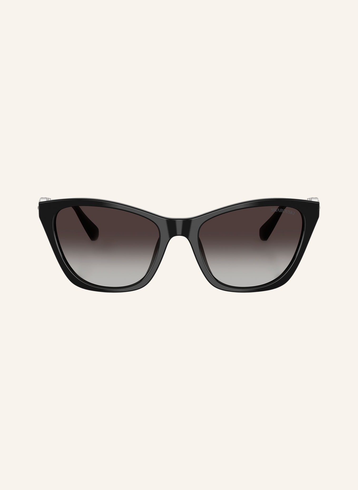 SWAROVSKI Zonnebril SK6068U: ZWART/GRIJS VERLOOP