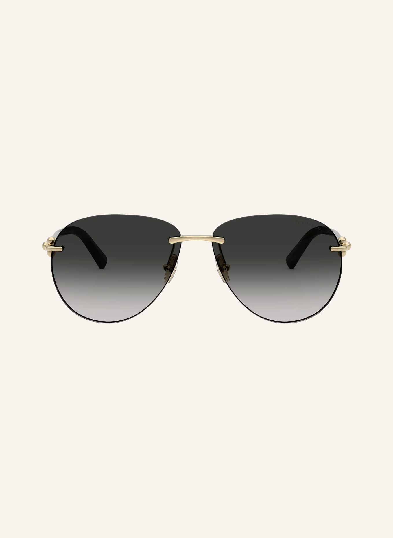 TIFFANY & Co. Sonnenbrille TF3124: GOLD/ GRAU VERLAUF
