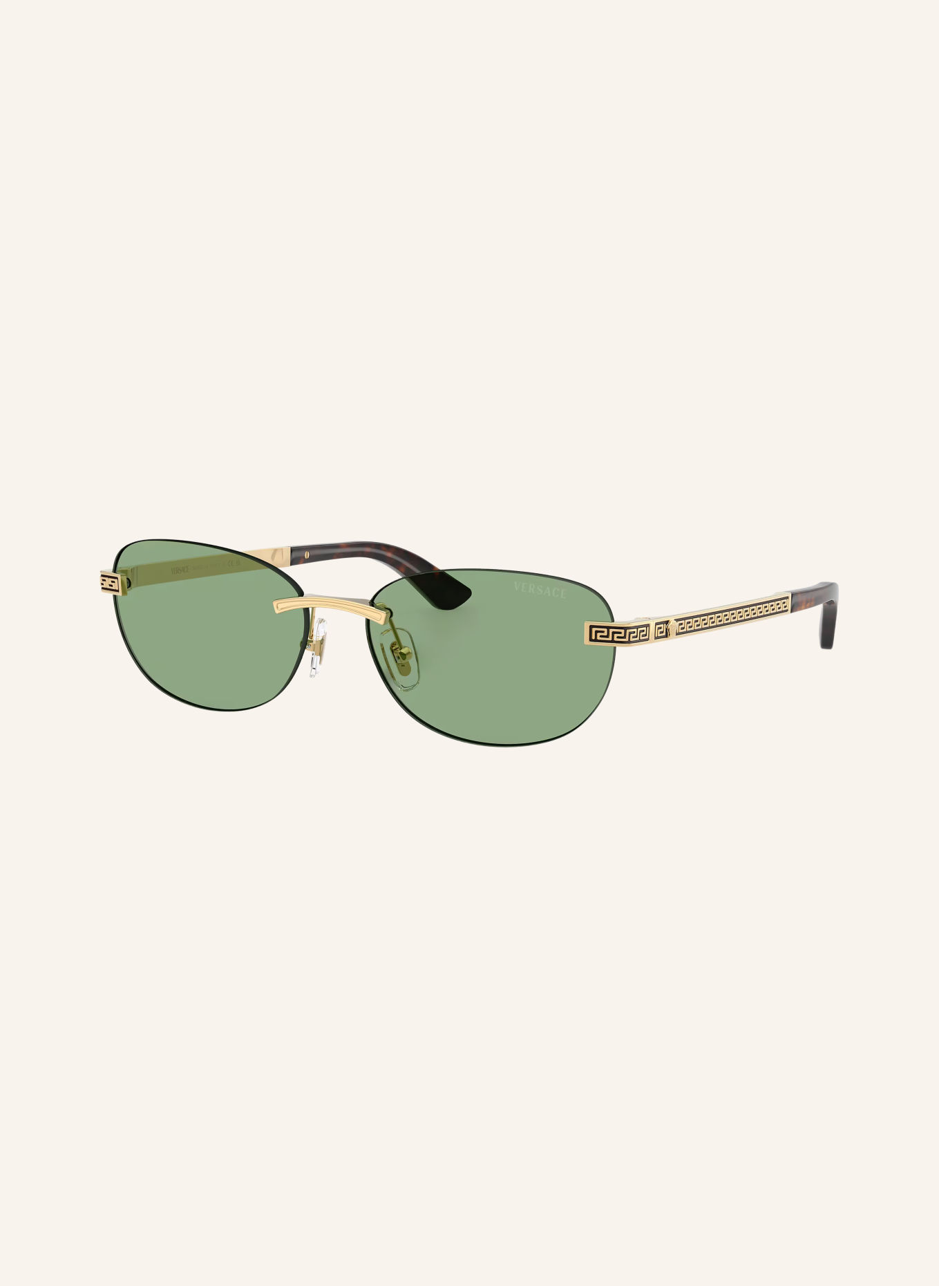 VERSACE Ochelari de soare VE2307: AURIU/ VERDE